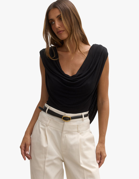 Flora Bodysuit - Shadow