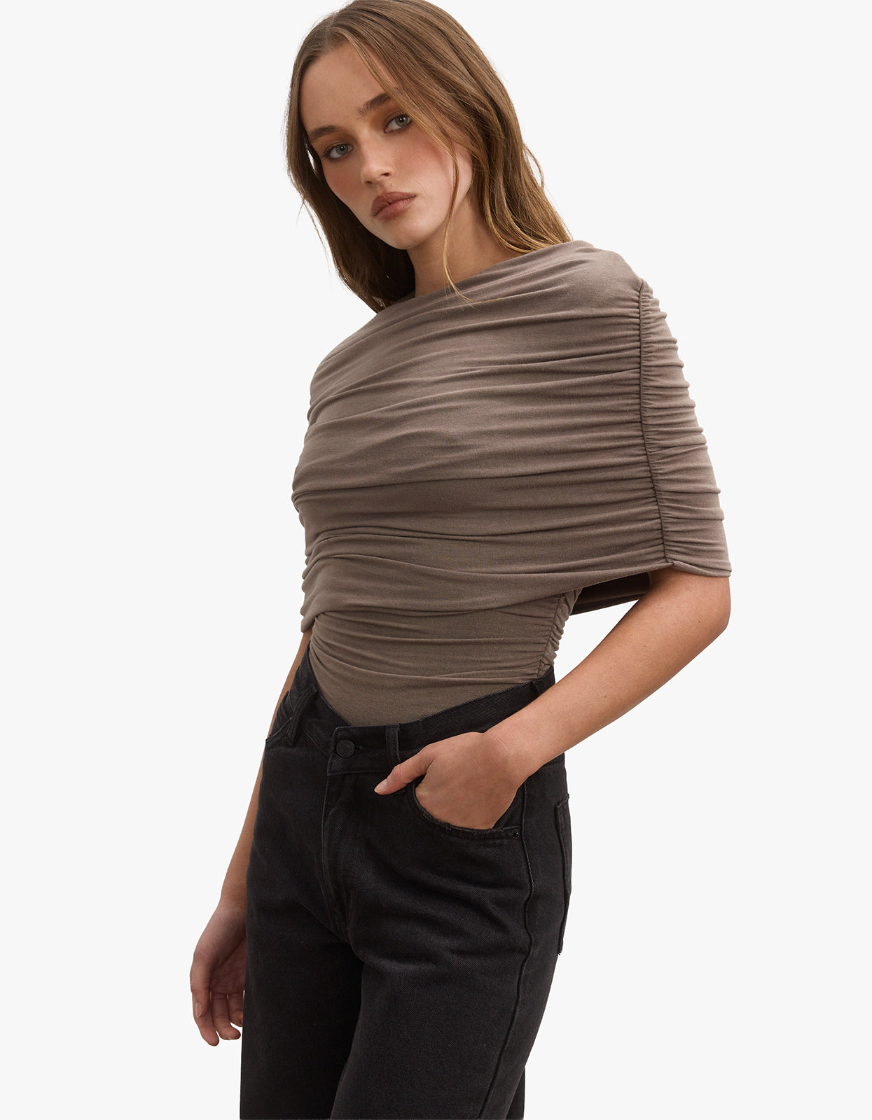 Daisy Bodysuit - Mink