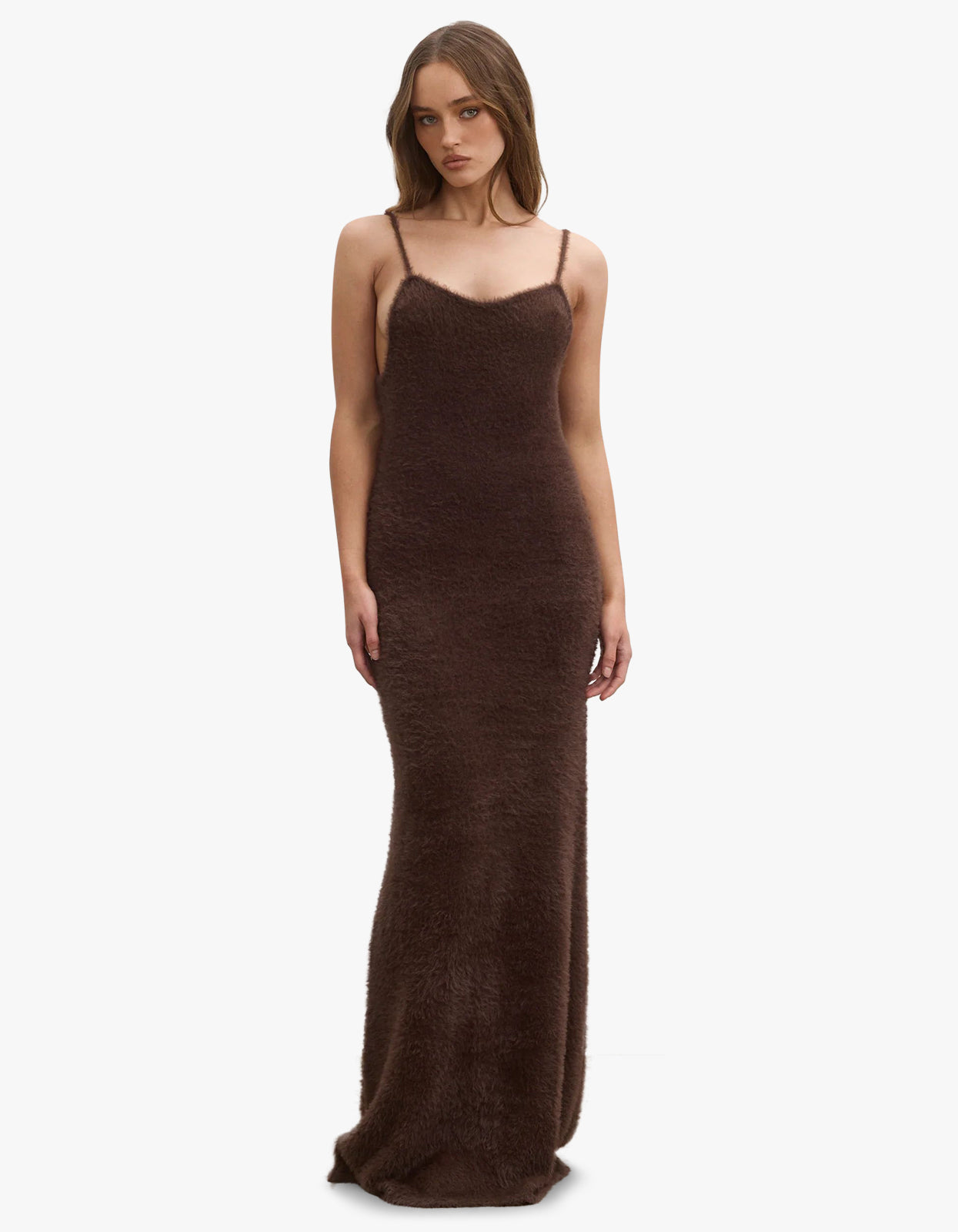 Huxley Knit Dress - Chocolate