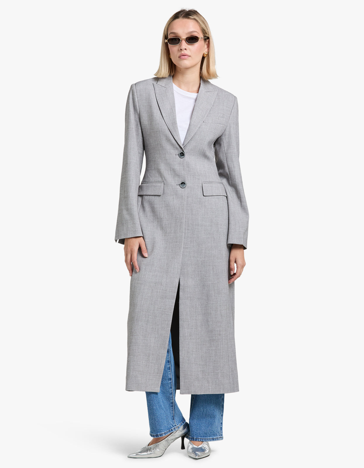 Valeria Coat - Fog Grey