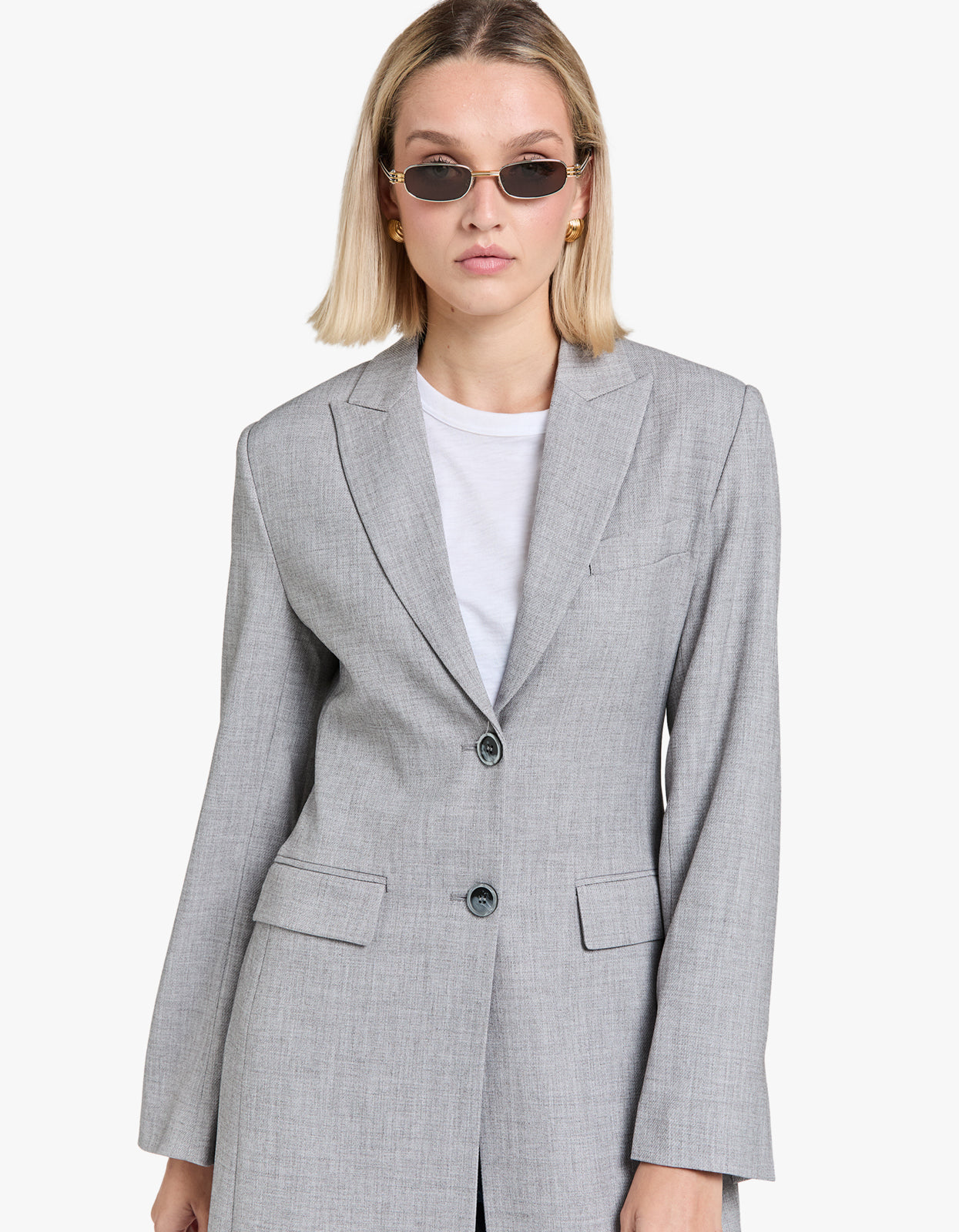 Valeria Coat - Fog Grey