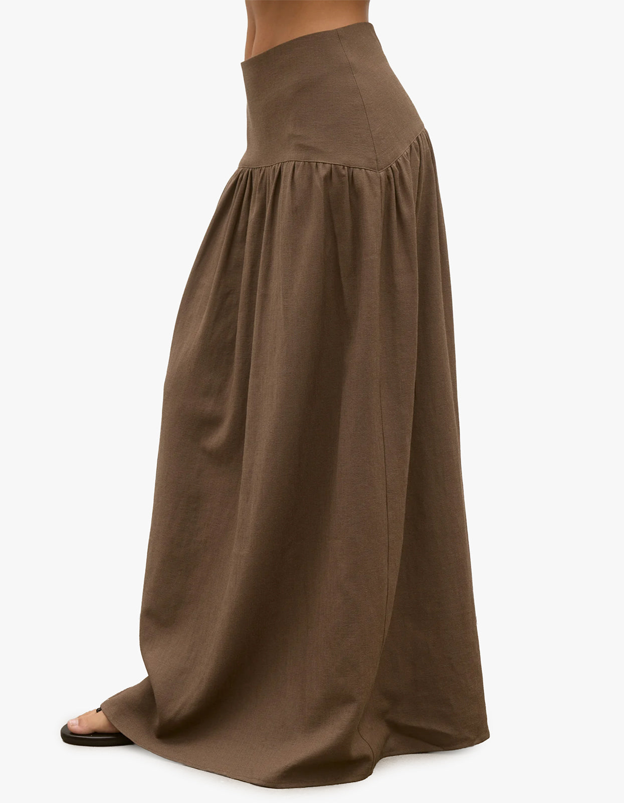 Delphine Skirt - Chocolate
