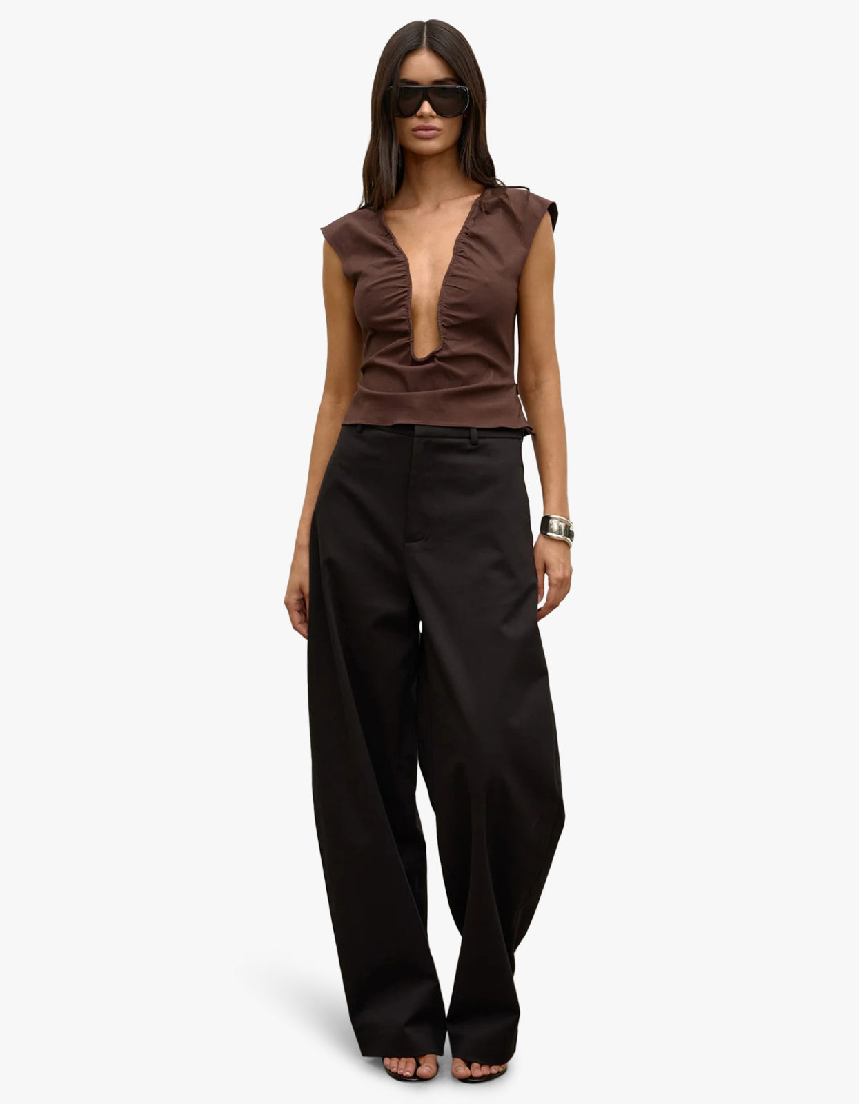 Rani Top - Chocolate