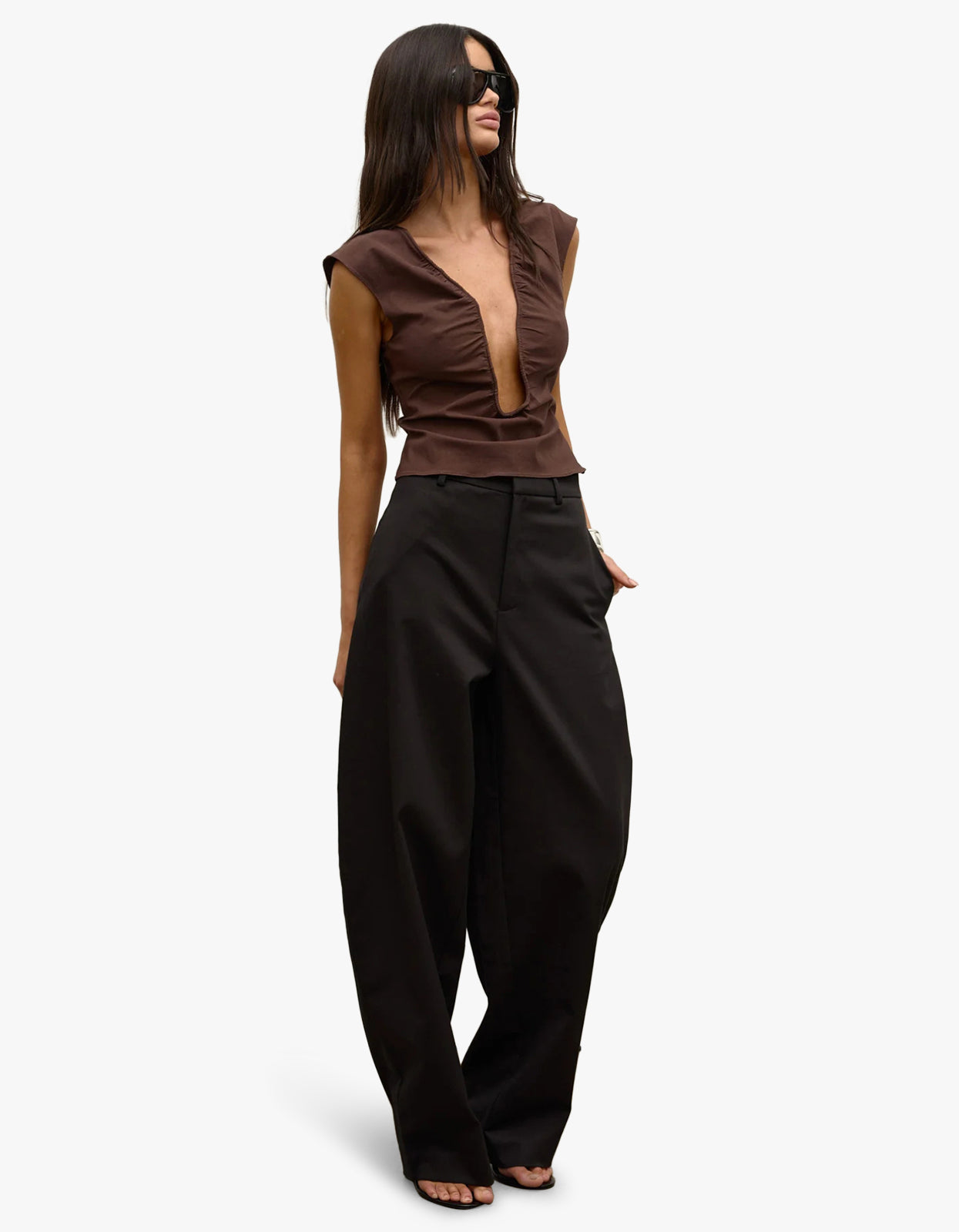 Rani Top - Chocolate