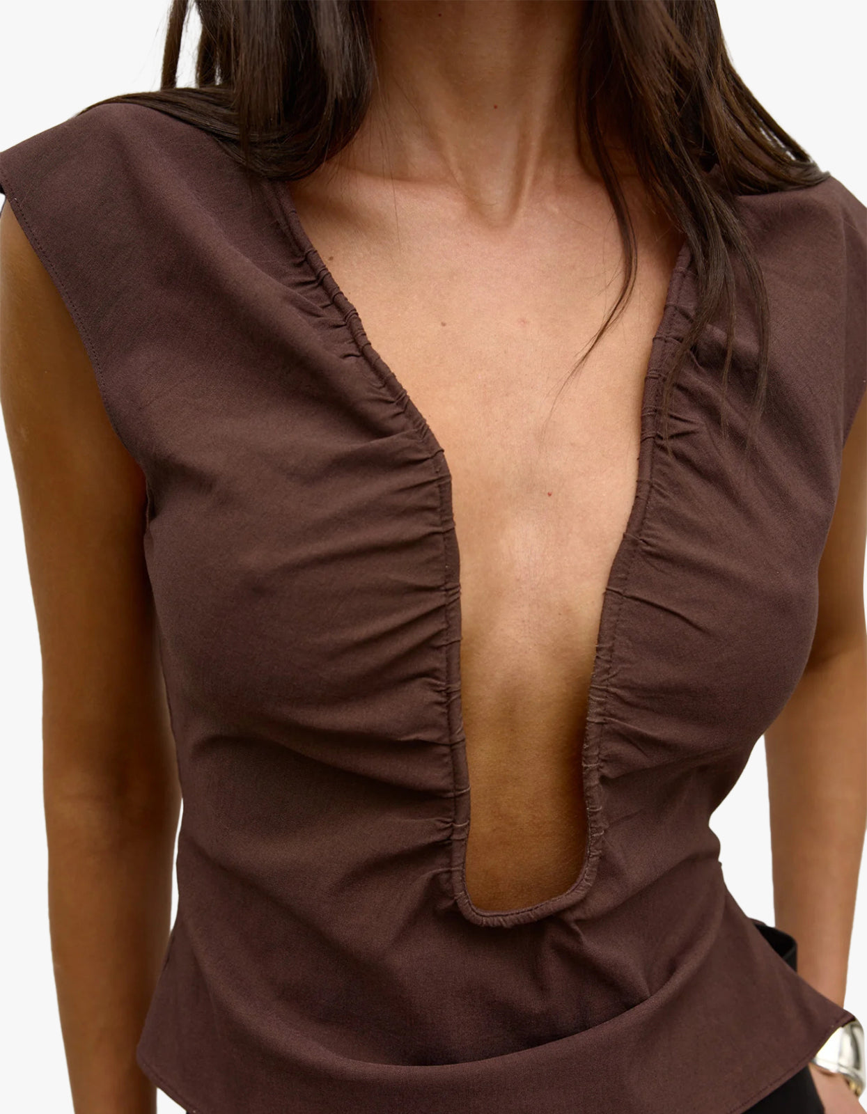 Rani Top - Chocolate