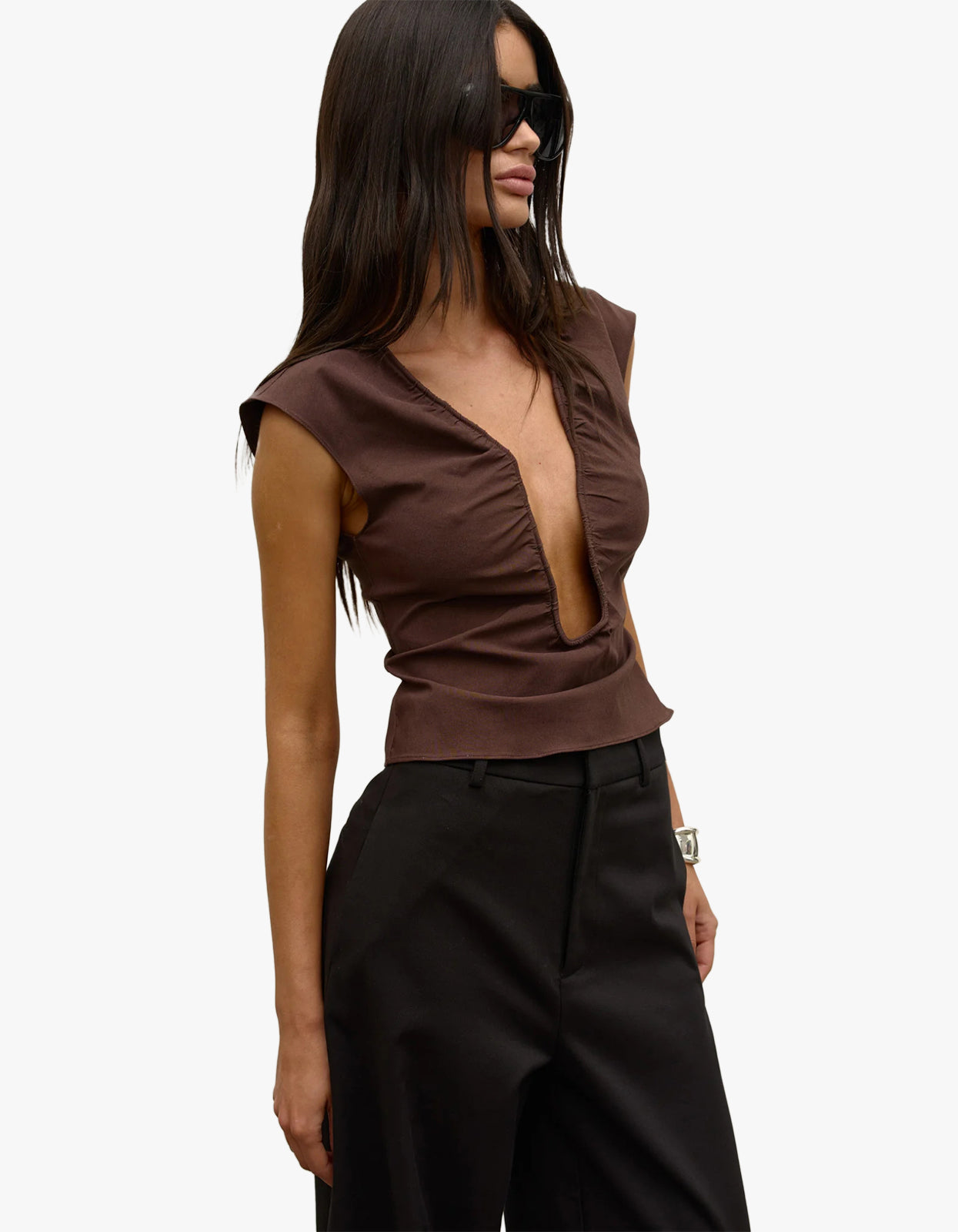 Rani Top - Chocolate