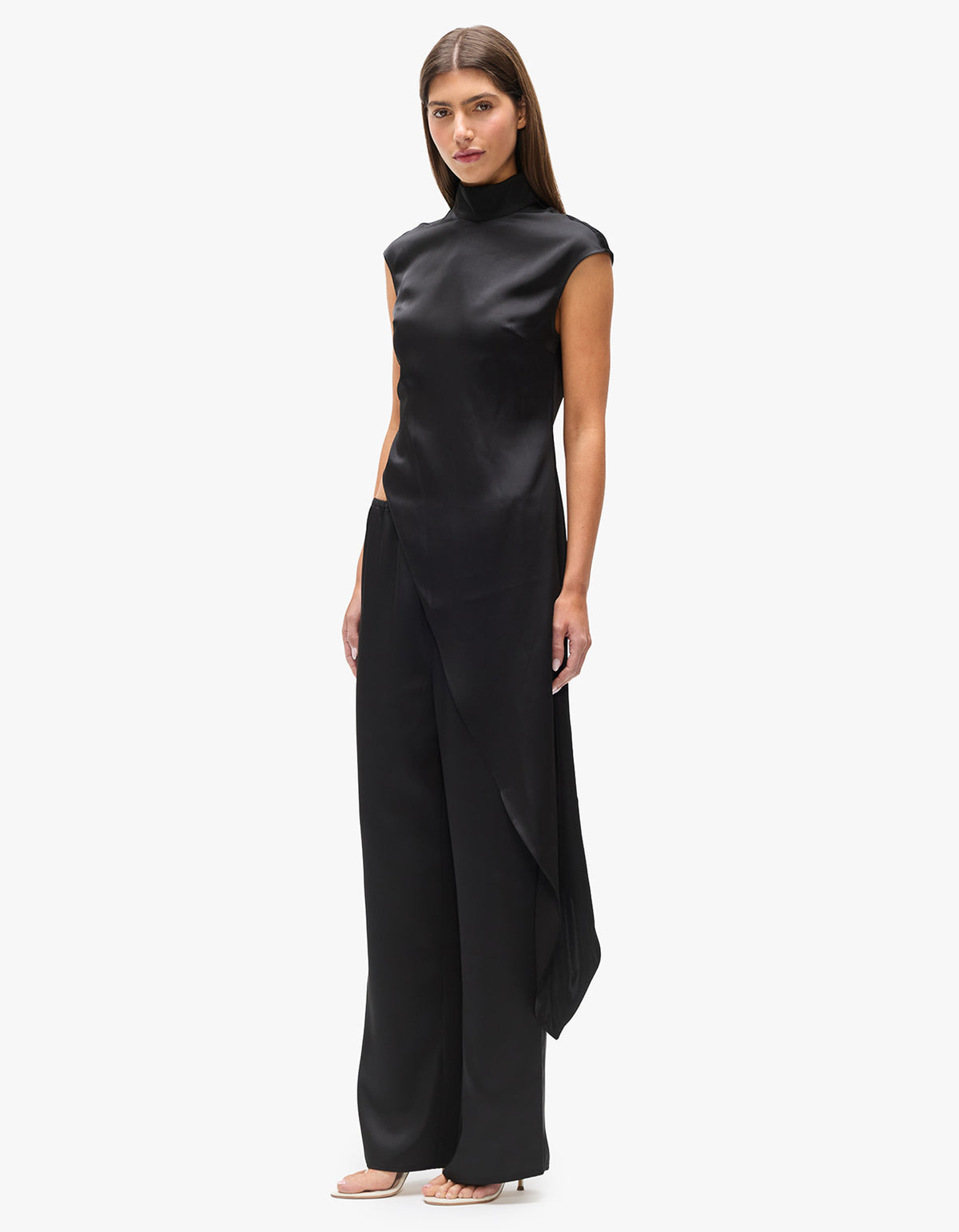 Maya Asymetry Top - Black