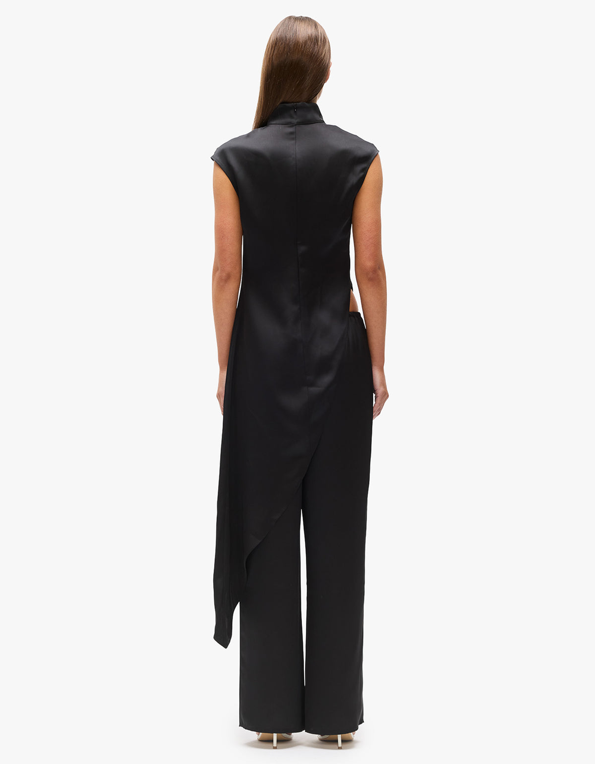 Maya Asymetry Top - Black
