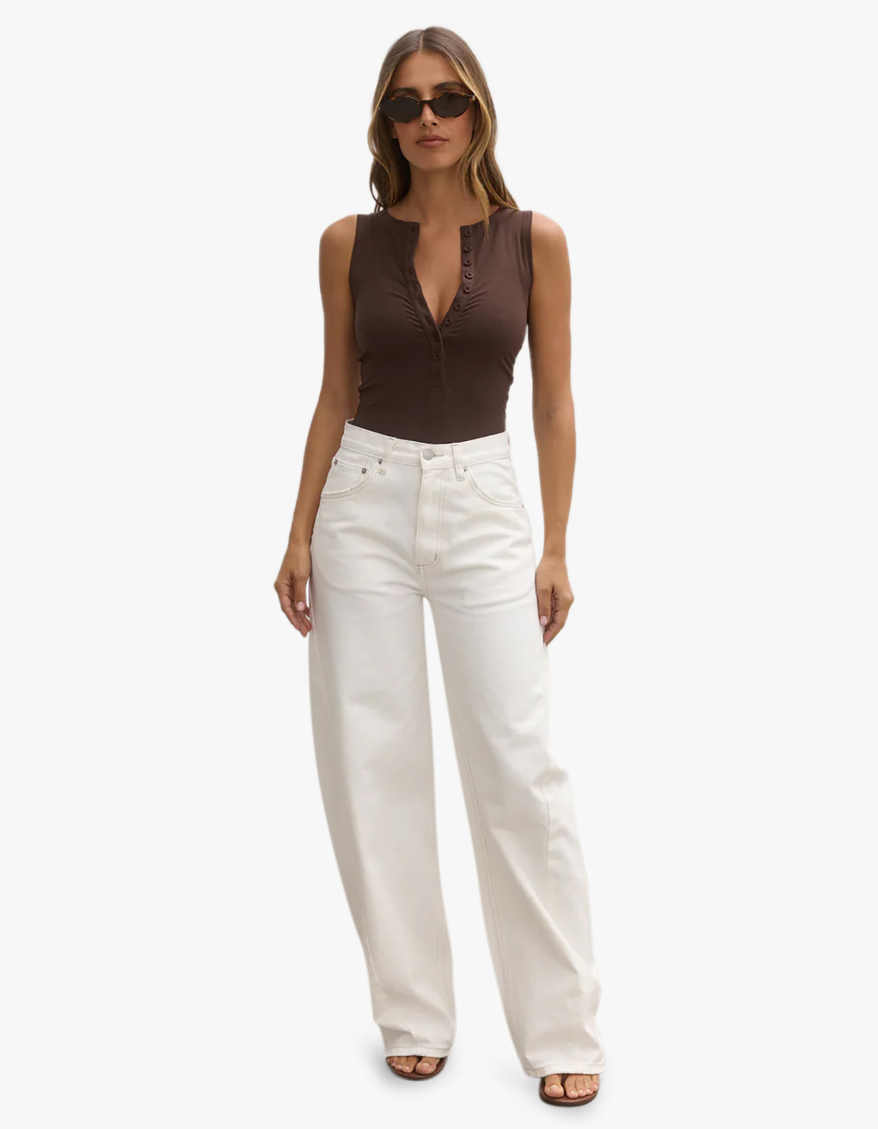 Aurora Bodysuit - Chocolate