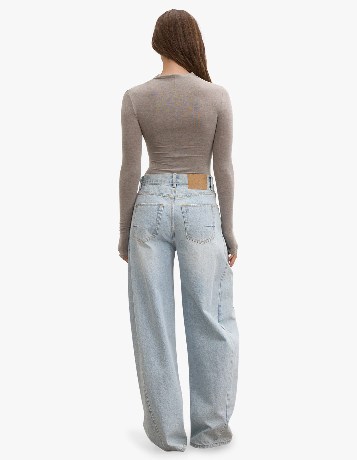 Amrita Bodysuit - Grey Marle