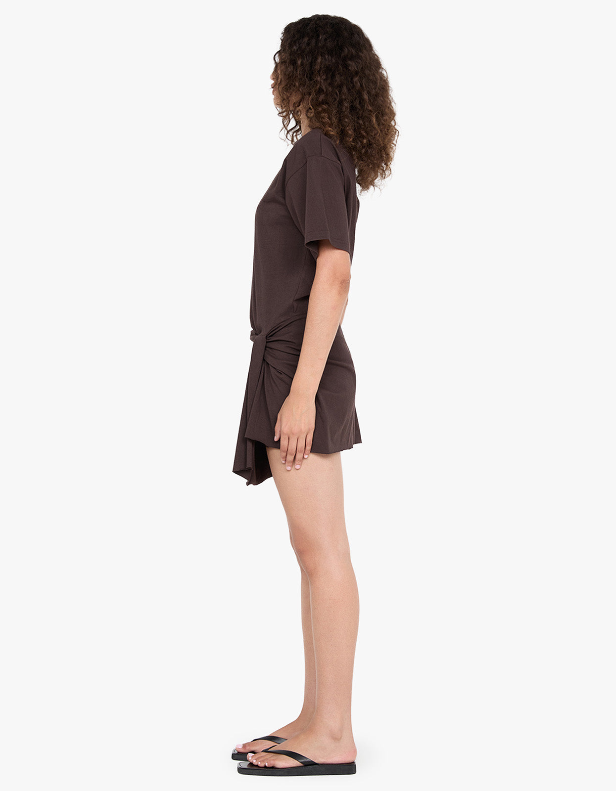 Simi Mini Dress - Dark Chocolate