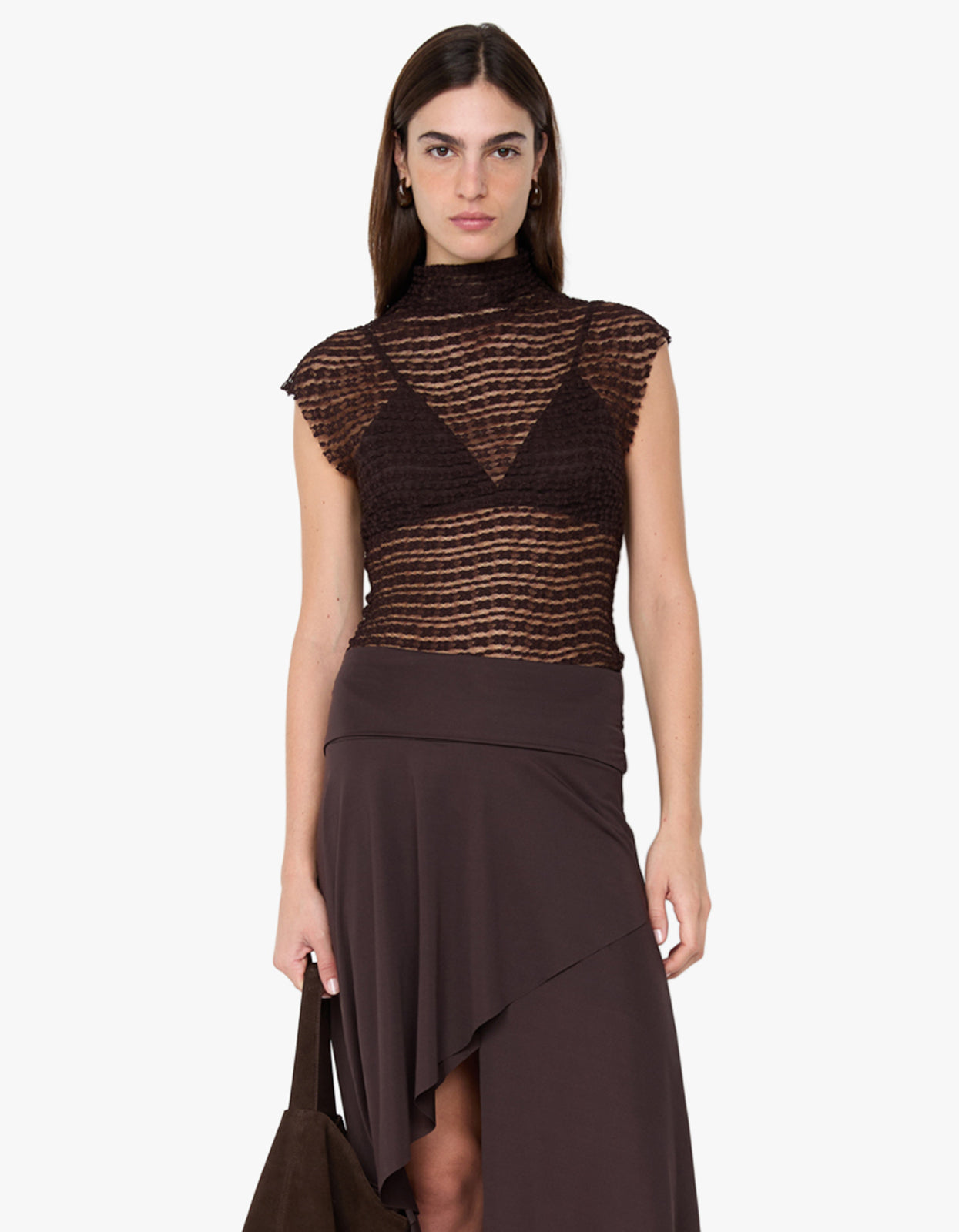 Emaretta Top - Dark Chocolate