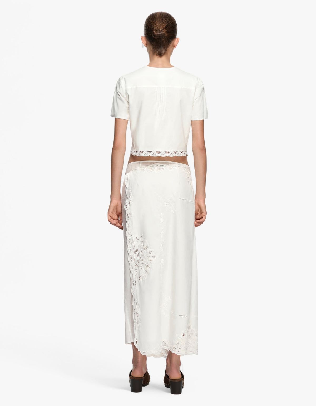 Skye Wrap Top - Ivory