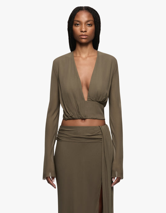 Briya L/S Top - Twig