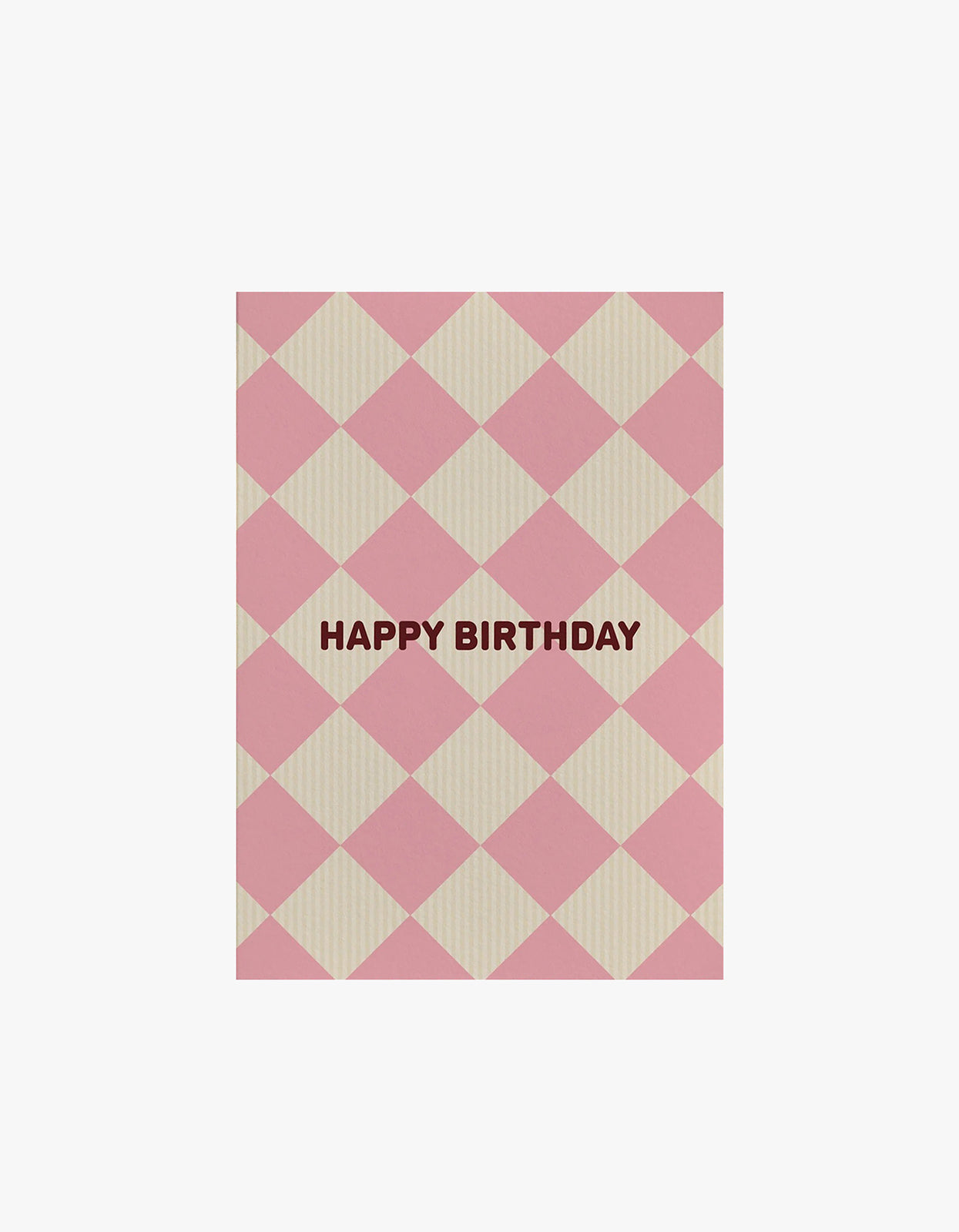 Happy Birthday Card - Pink
