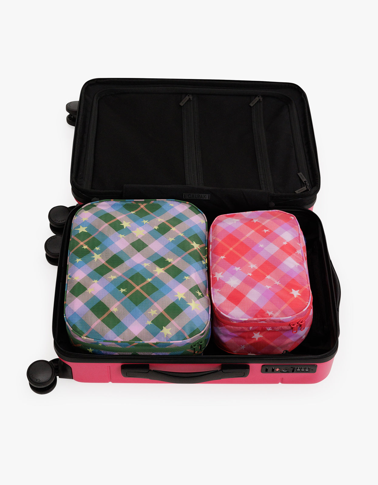 Packing Cube Set - Star Plaid