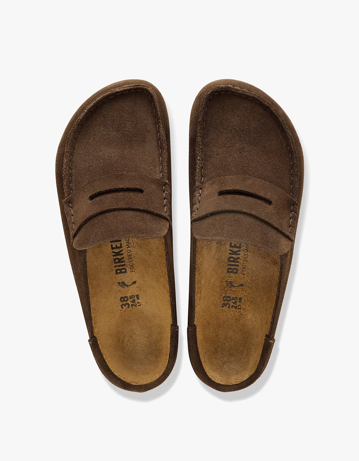 Mens Naples Wrapped Suede - Carafe