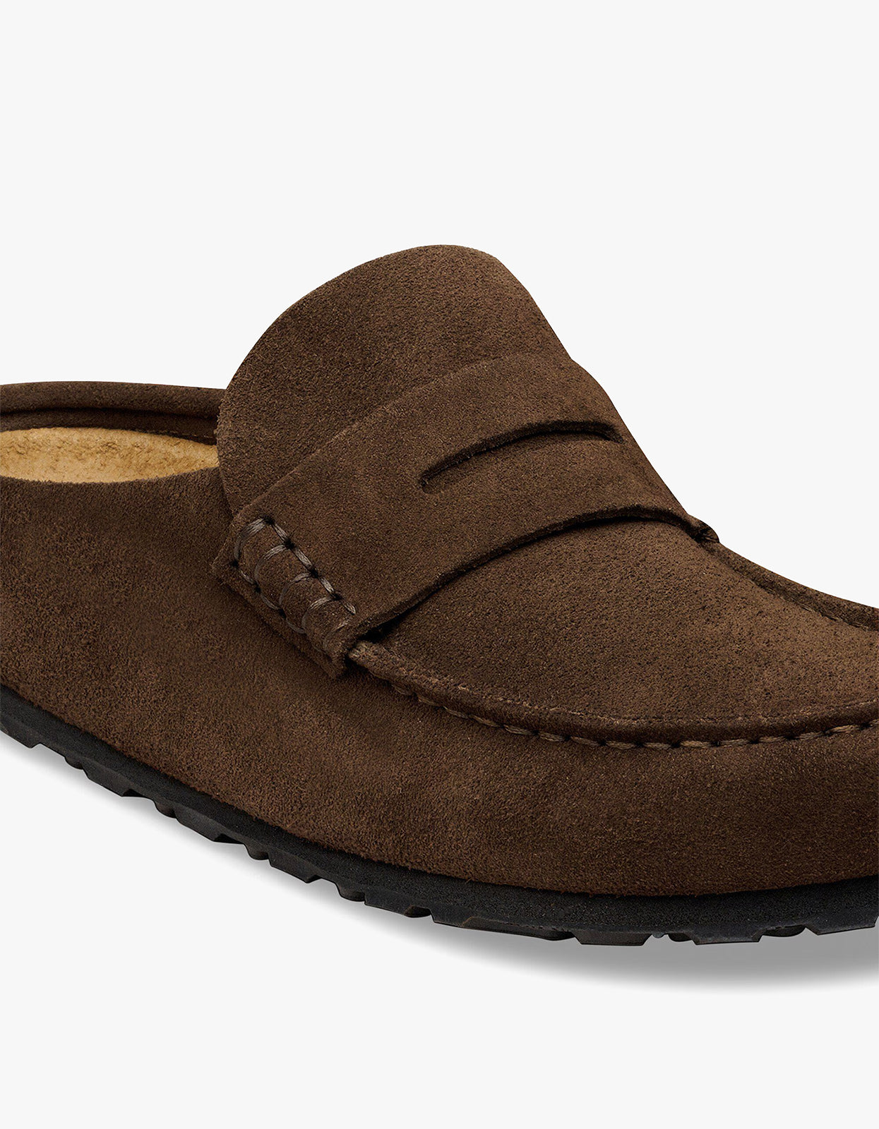 Mens Naples Wrapped Suede - Carafe