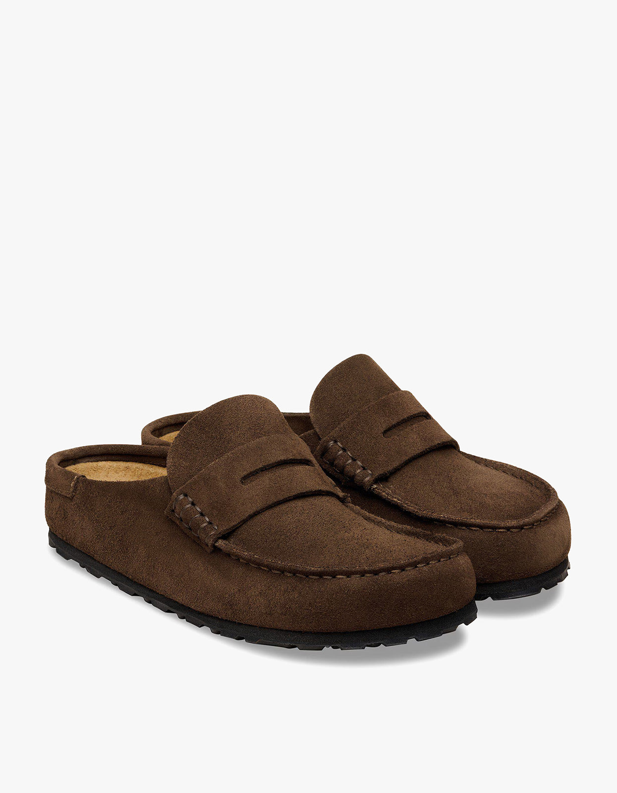 Mens Naples Wrapped Suede - Carafe