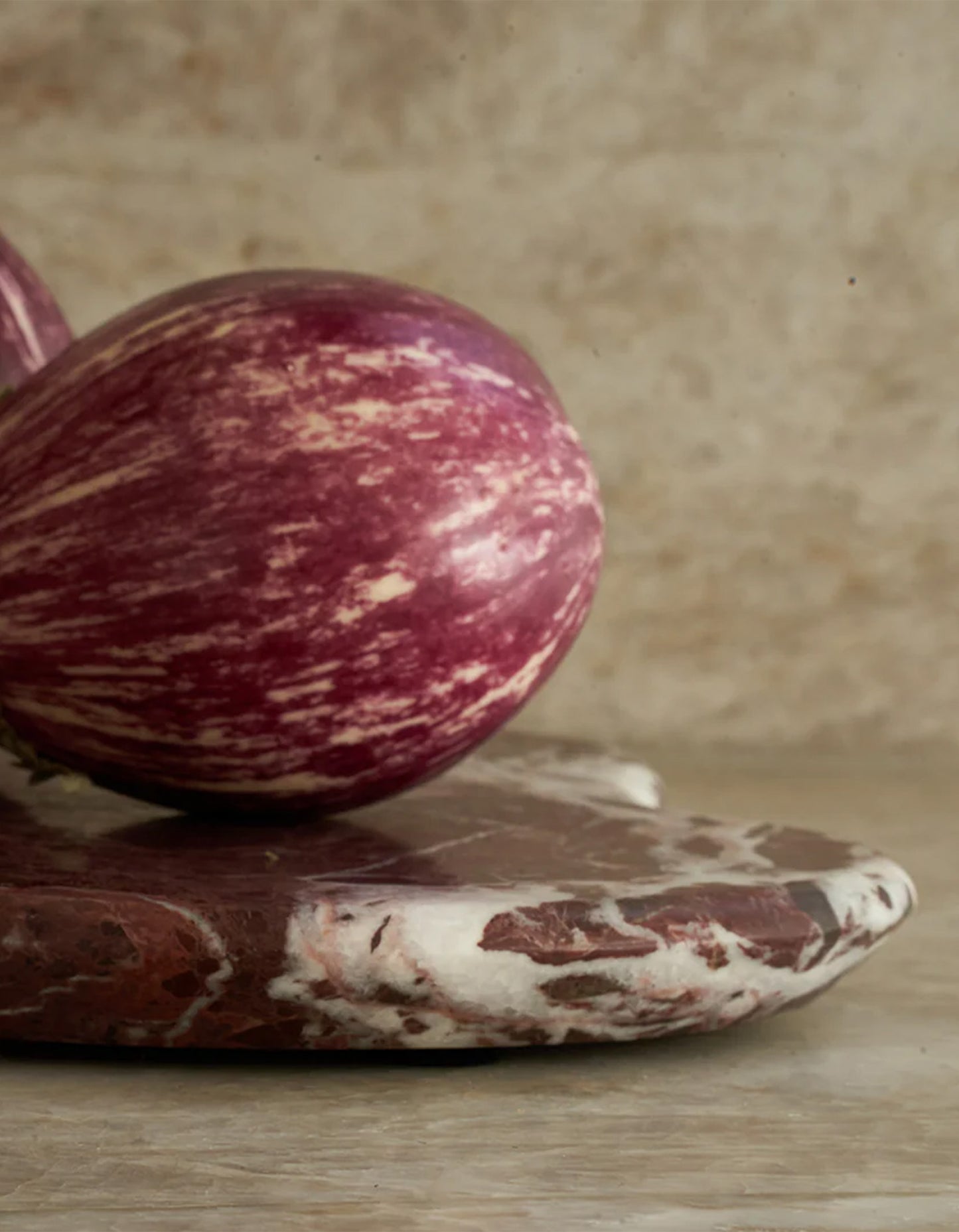 Oasis Marble Serving Platter - Rosso Levanto