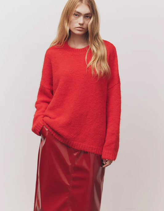 Rosmunda Sweater - Red