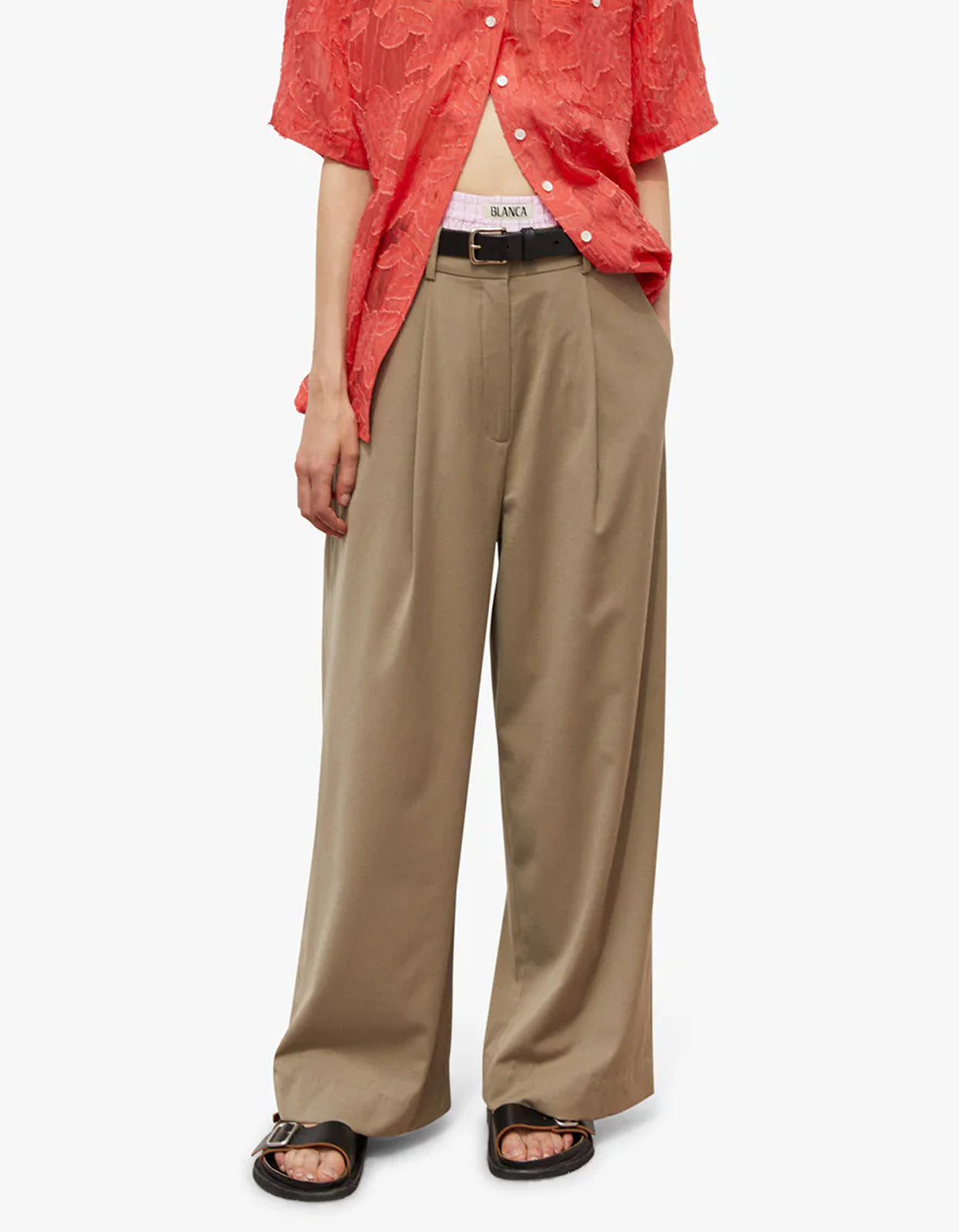 Marina Trouser - Beige