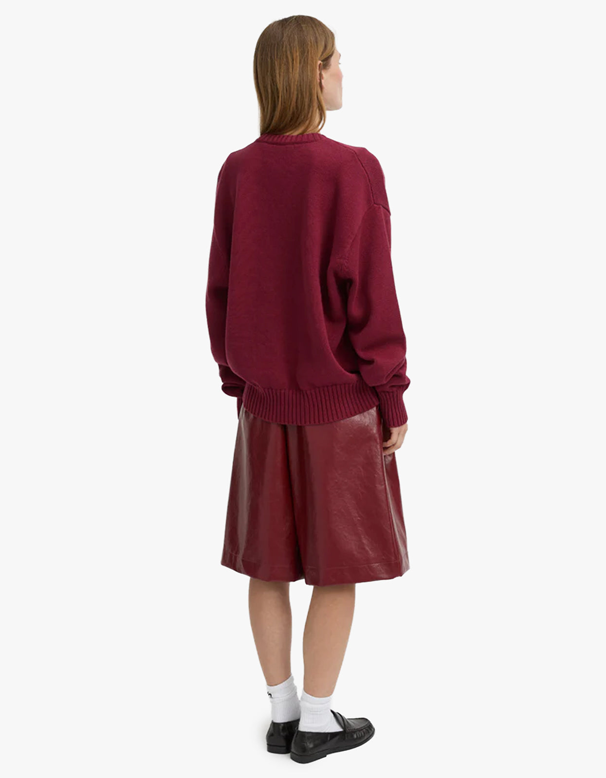 Elowen Sweater - Burgundy