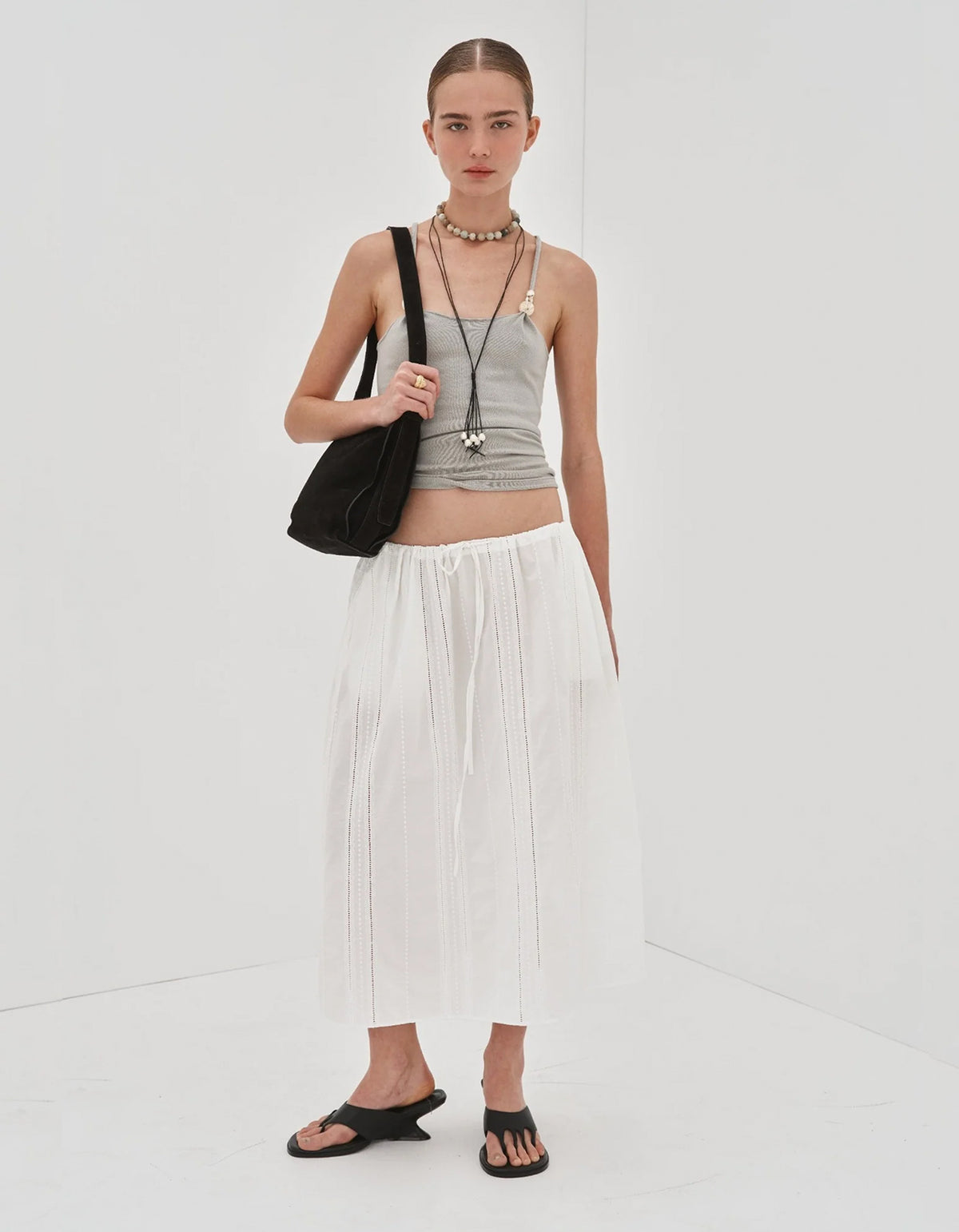 Alba Skirt - White
