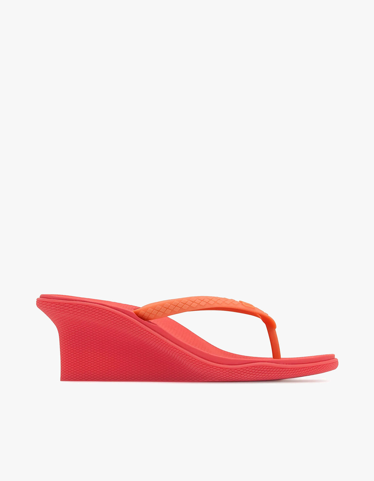 Pilar Wedge Heel - Circuit Red