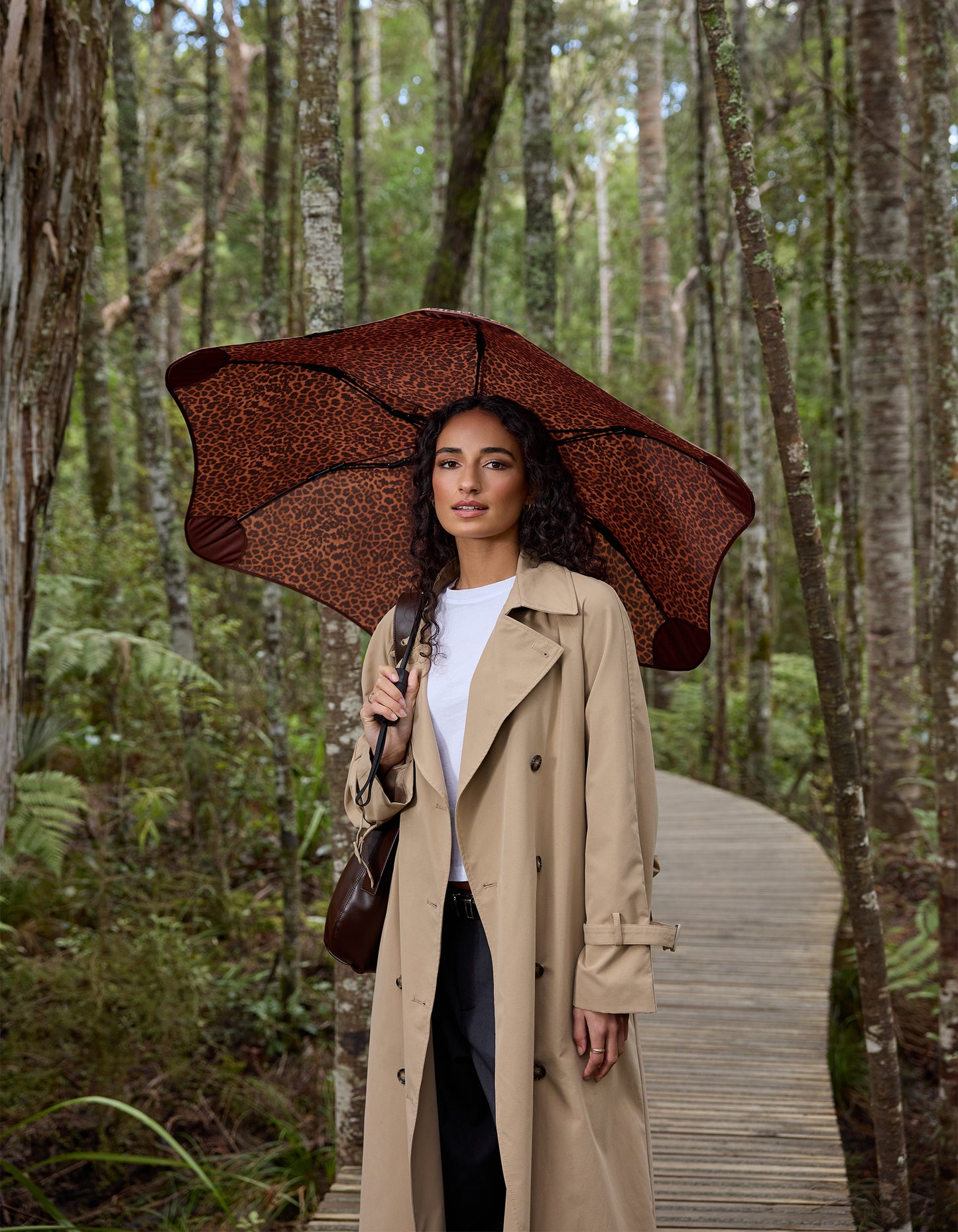 Blunt Metro Umbrella Leopard - Brown