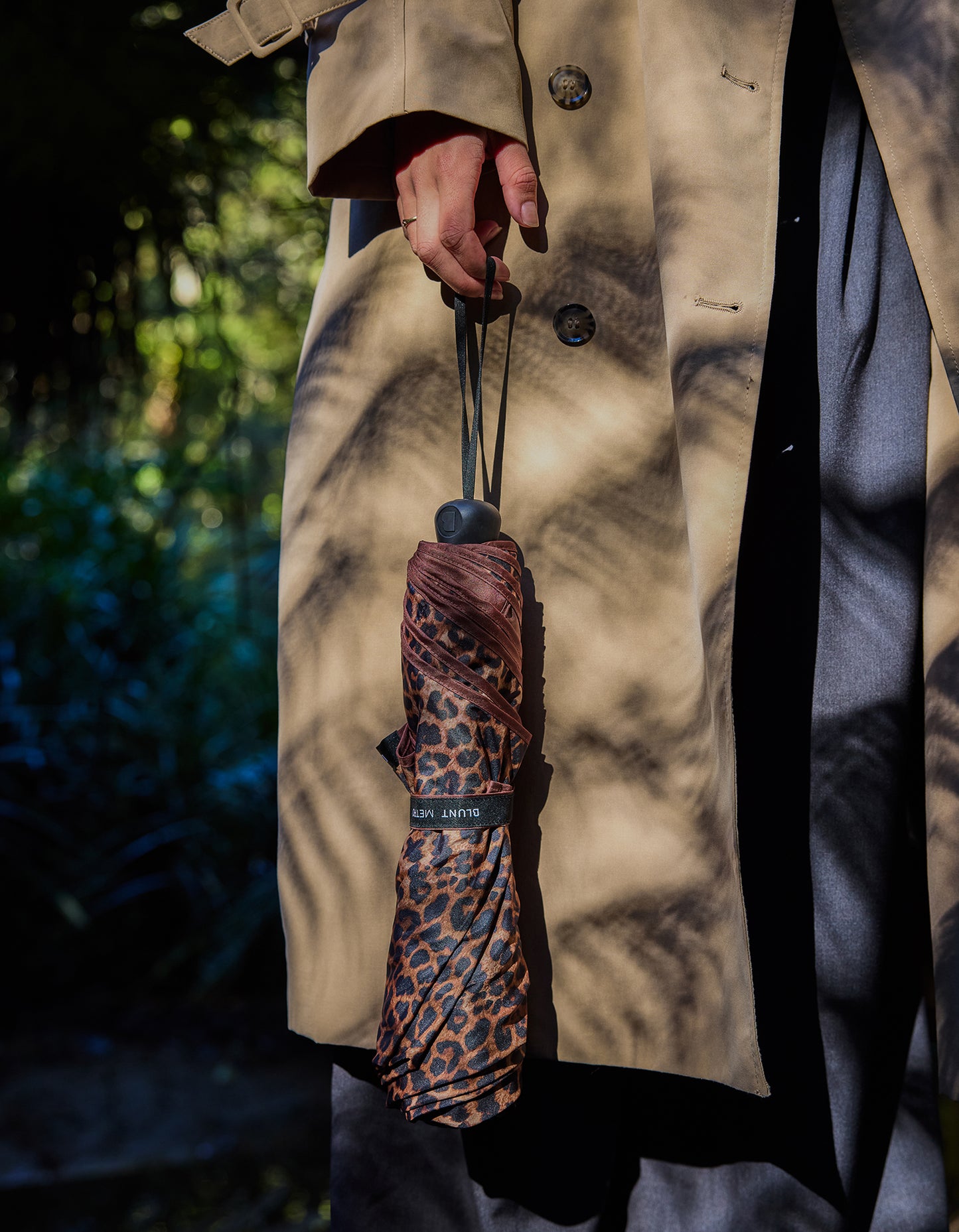 Blunt Metro Umbrella Leopard - Brown