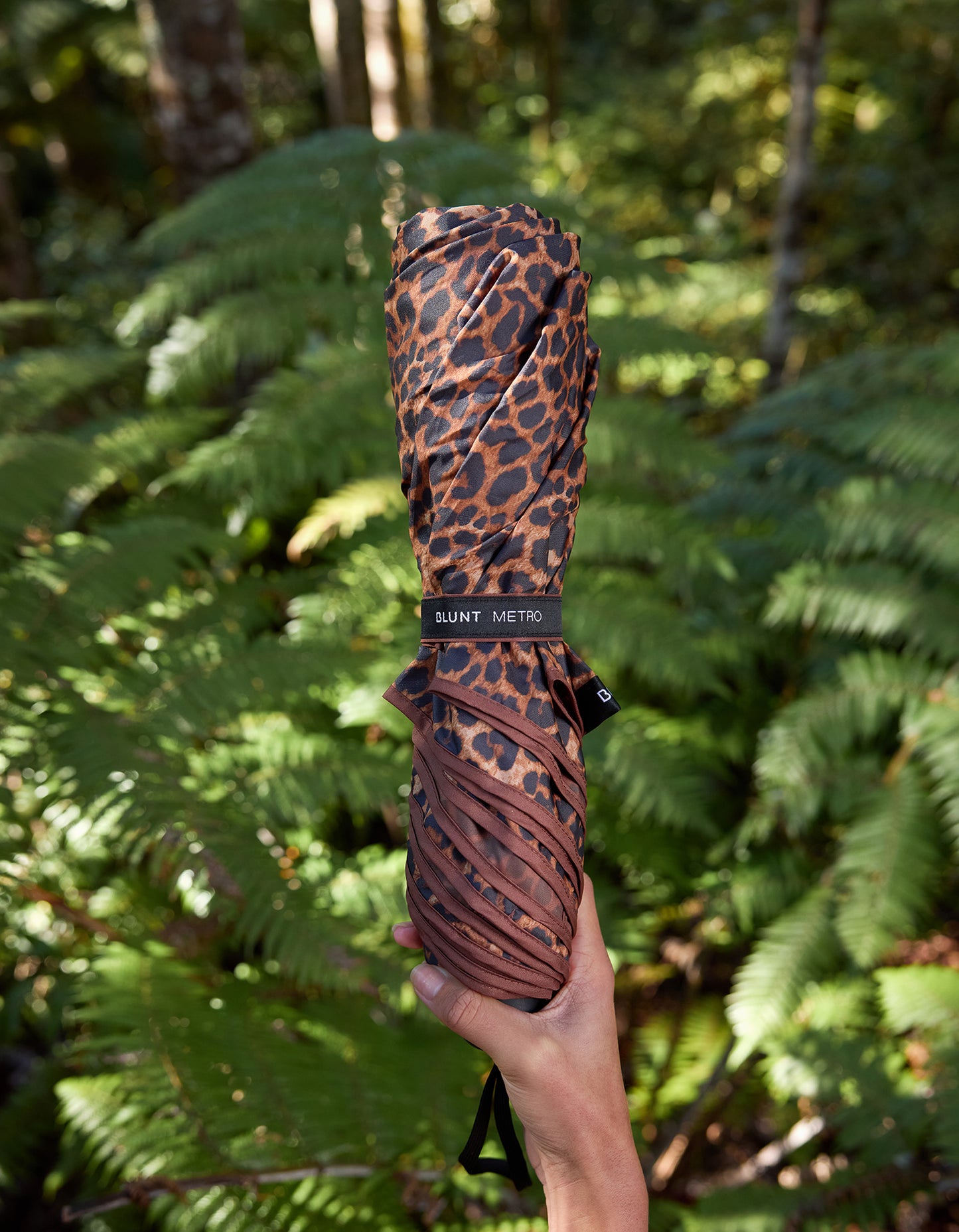 Blunt Metro Umbrella Leopard - Brown