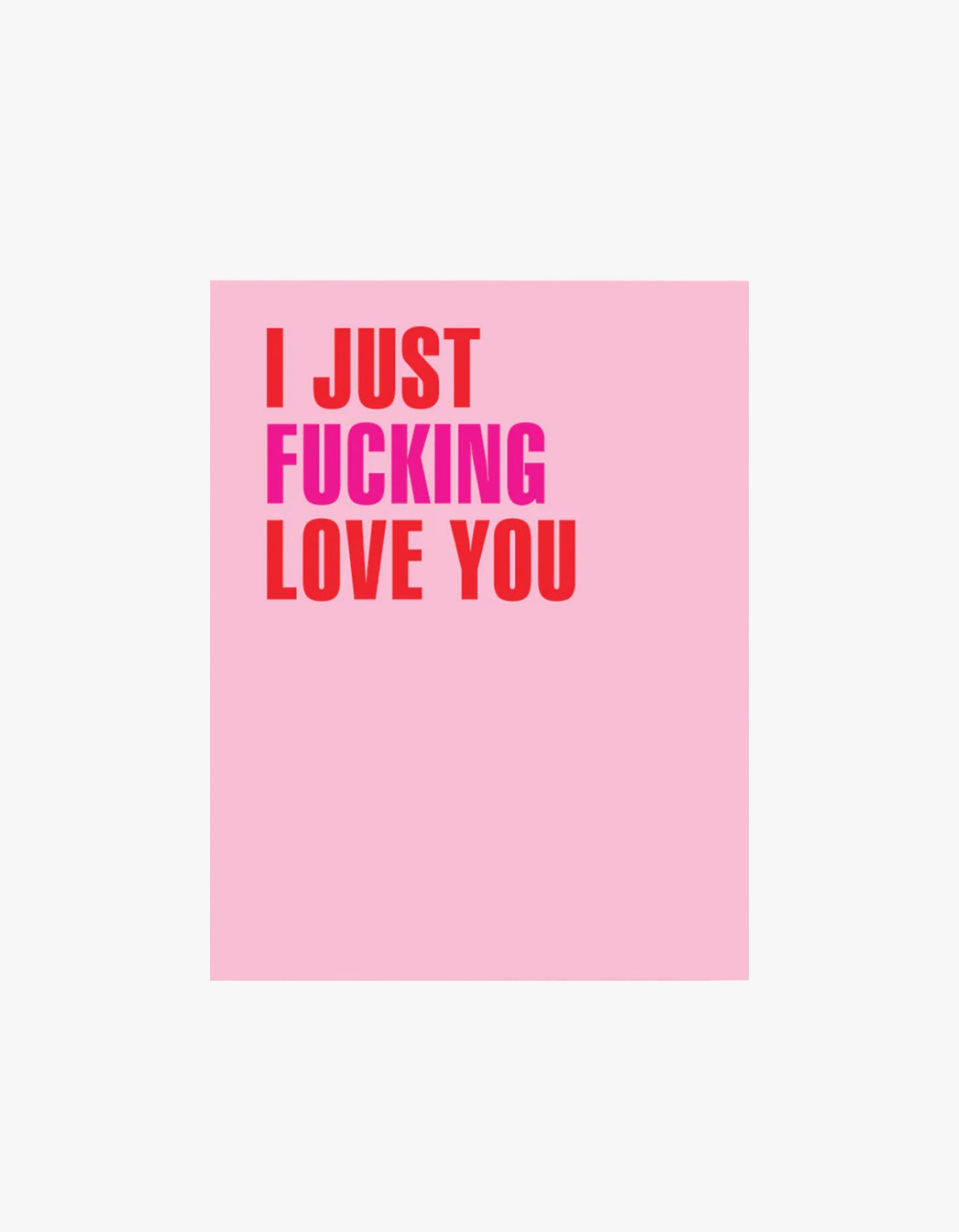 I Just Fucking Love You - Pink