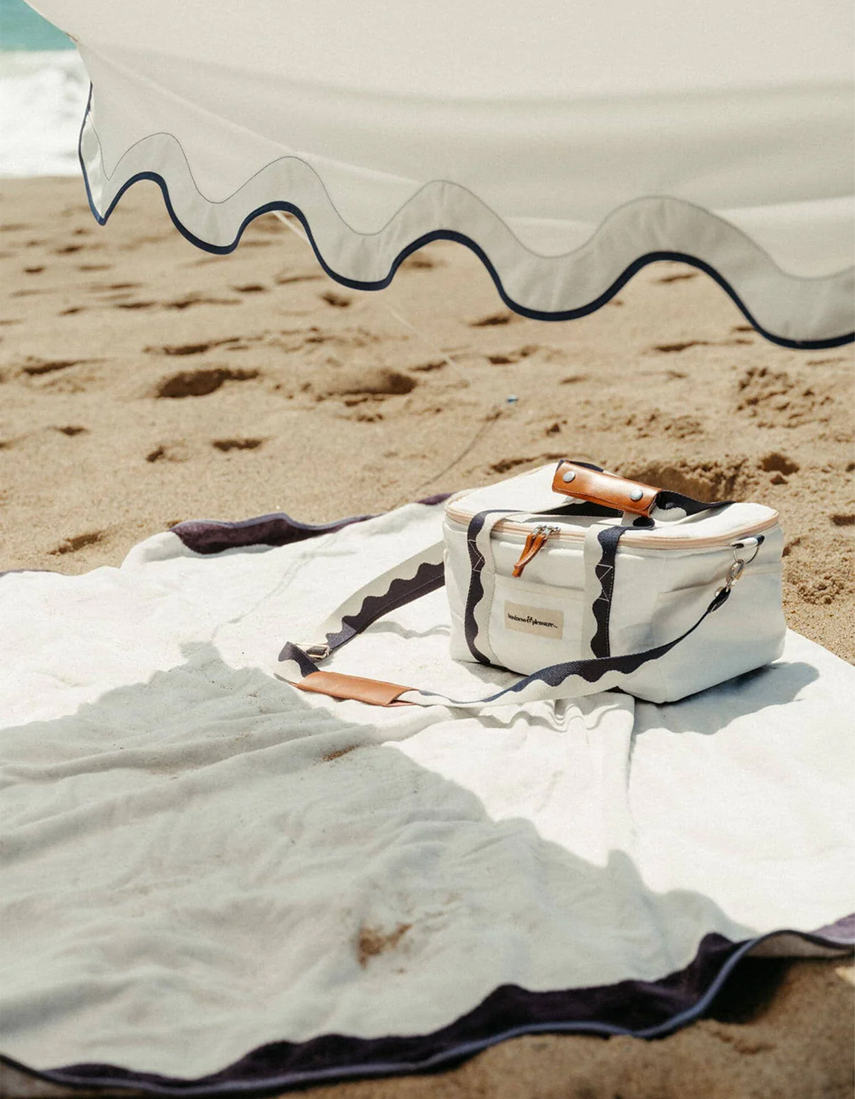 Beach Blanket - Rivie White