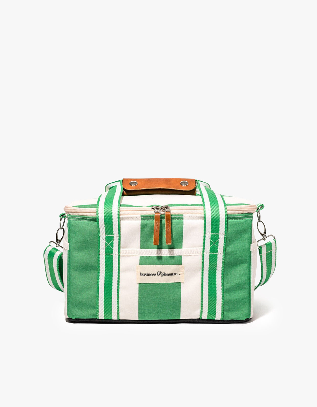 The Premium Cooler Bag - Crew Canyon Green Stripe