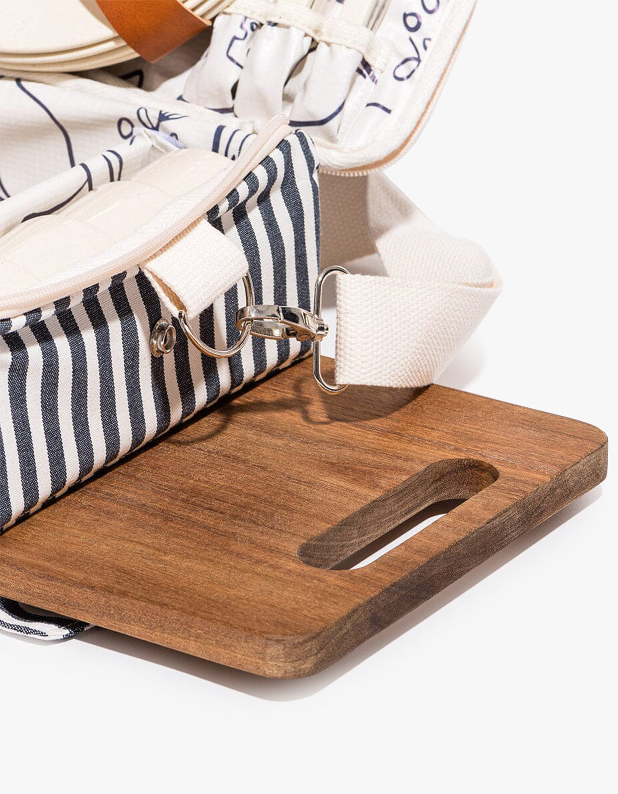 Picnic Set - Laurens Navy Stripe