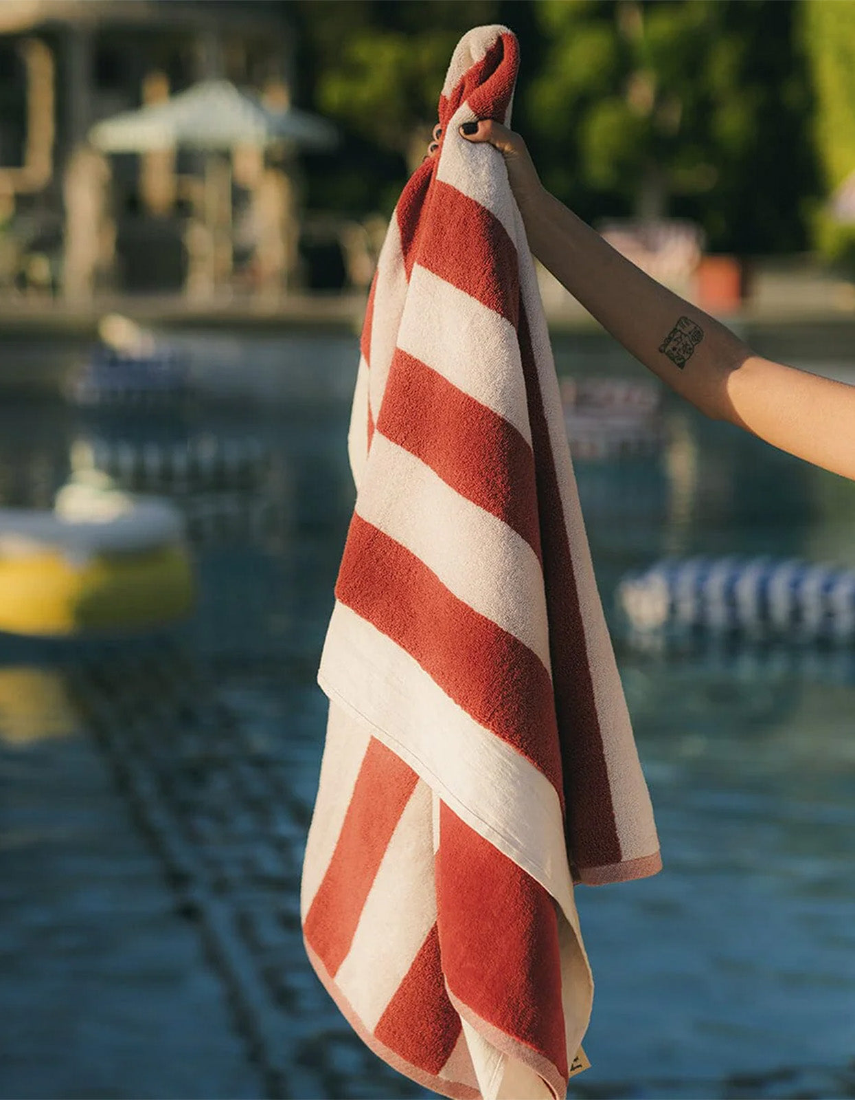 The Beach Towel - Crew Le Sirenuse Stripe