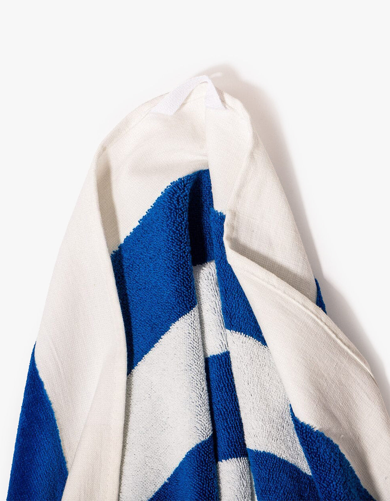 The Beach Towel - Crew Mediterranean Blue Stripe