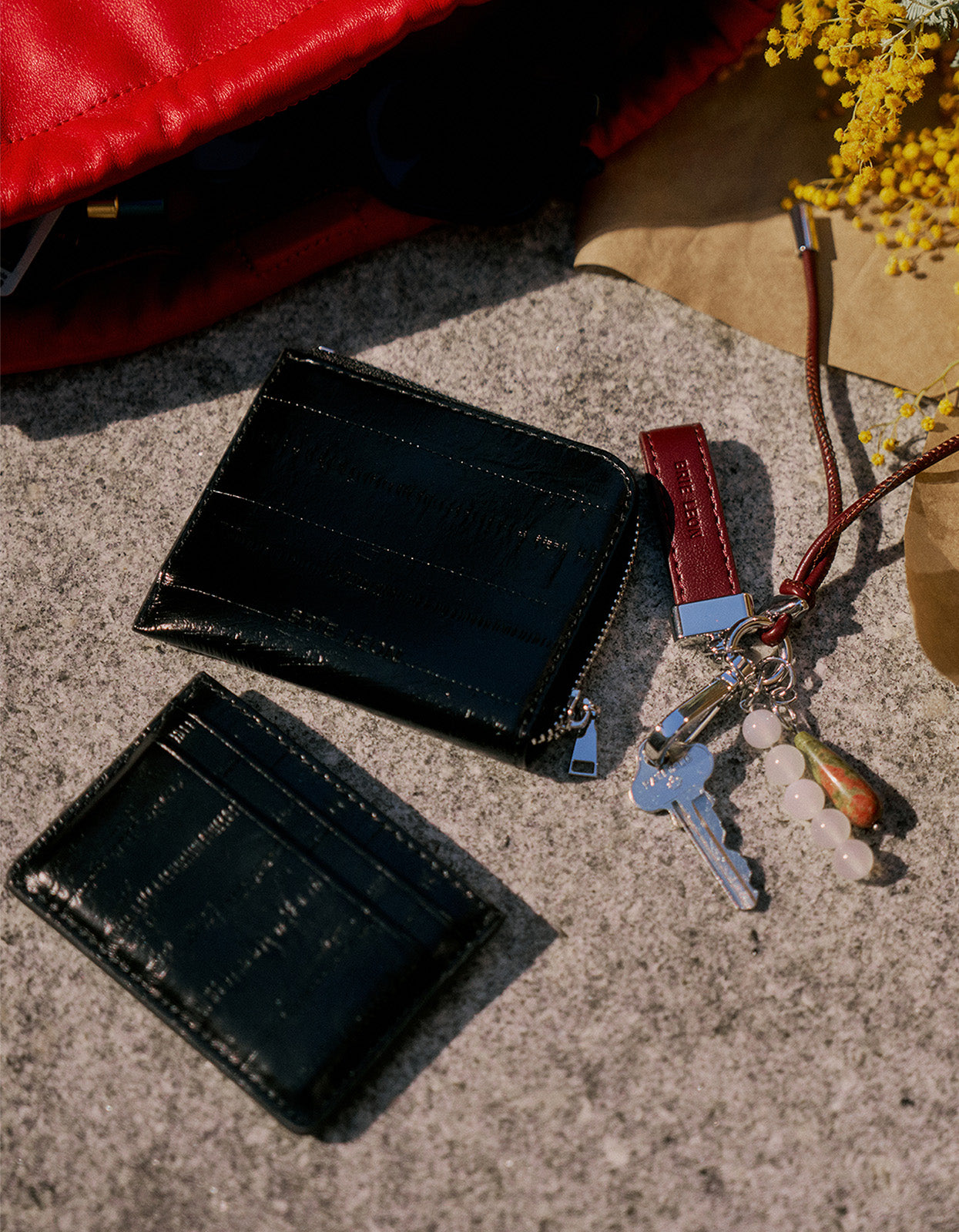 Adie Card Sleeve - Ink