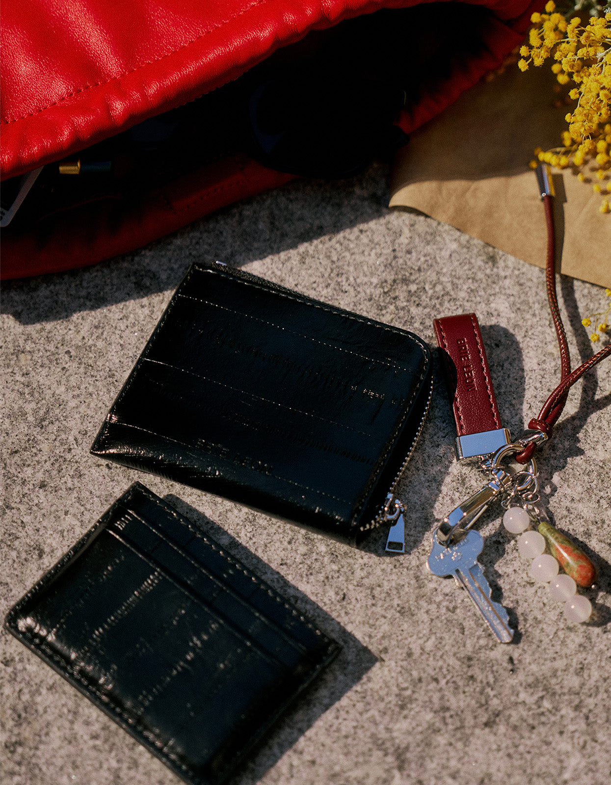 Adie Zip Around Wallet - Ink