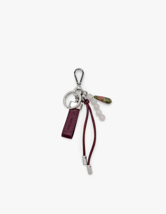 Fia Key Charm - Bordeaux