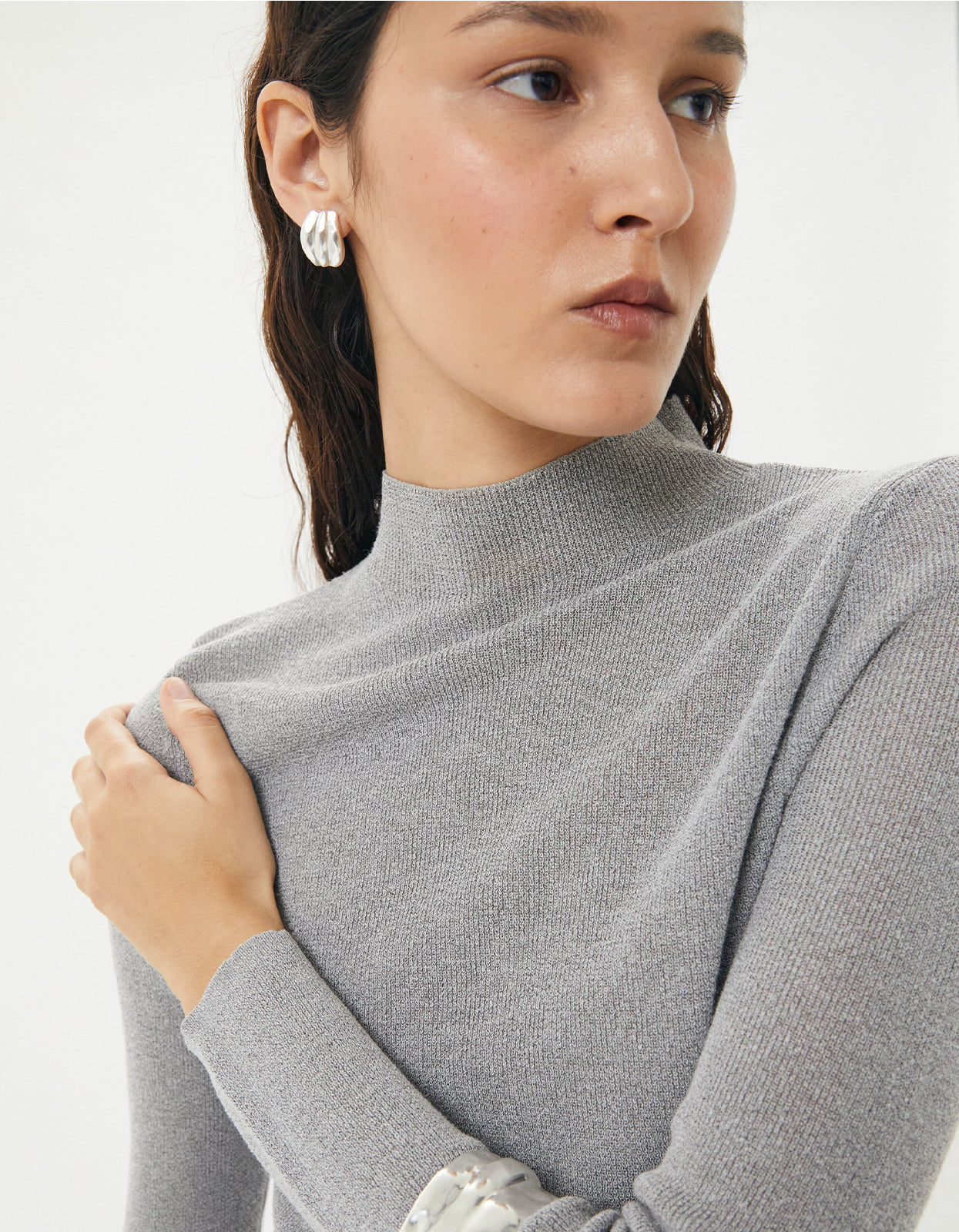 Sloane Earrings - Silver