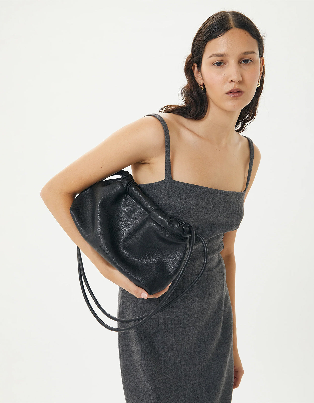 Alma Bag  - Black Nappa