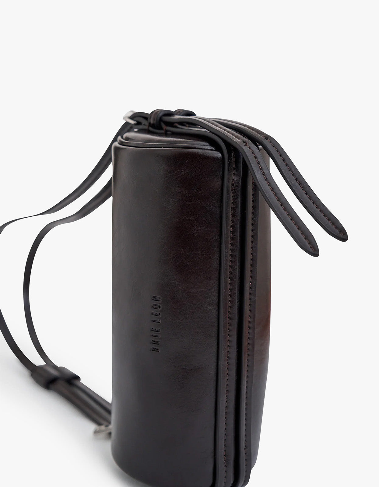 Brooke Mini Barrel Bag - Burnt Coffee