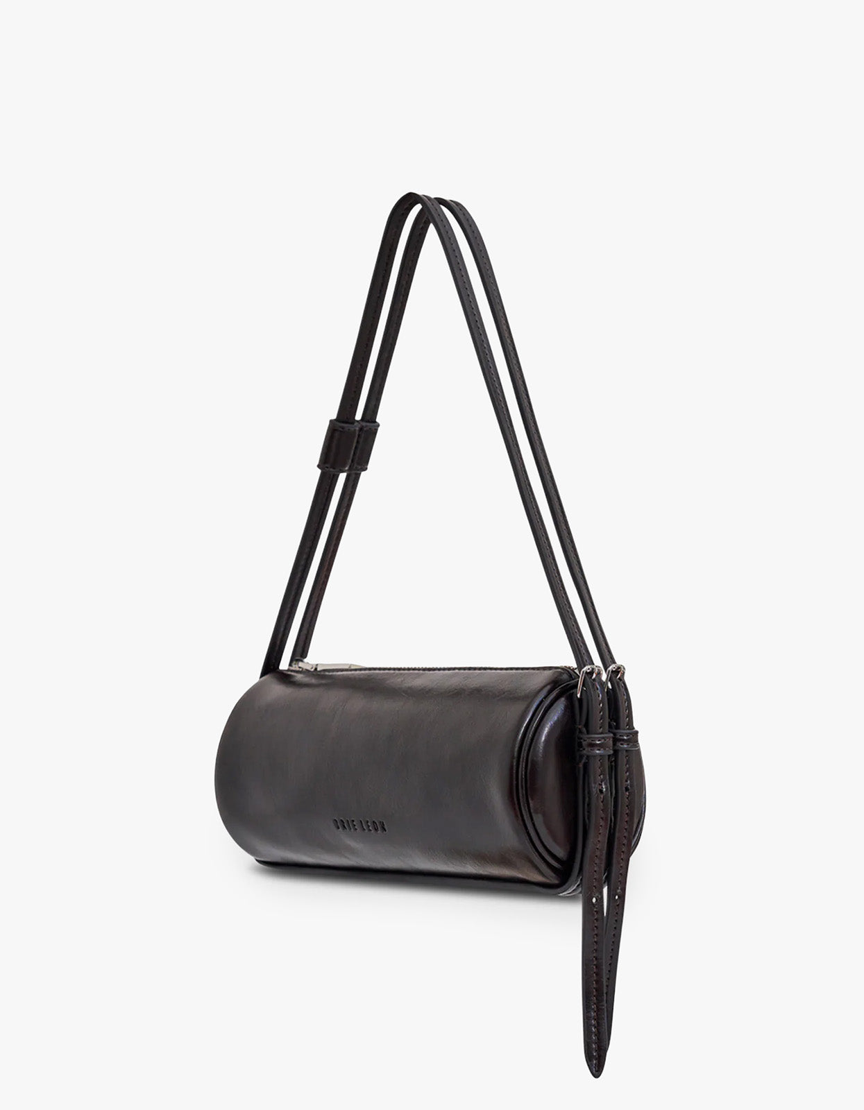 Brooke Mini Barrel Bag - Burnt Coffee