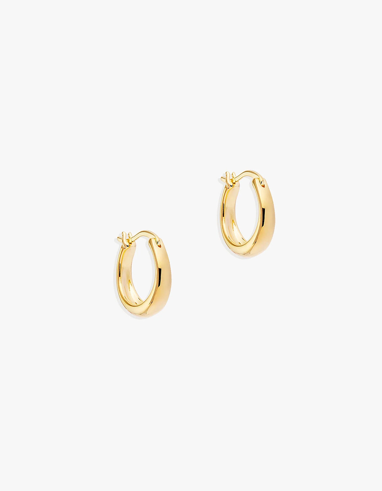 Infinite Horizon Small Hoops - Gold