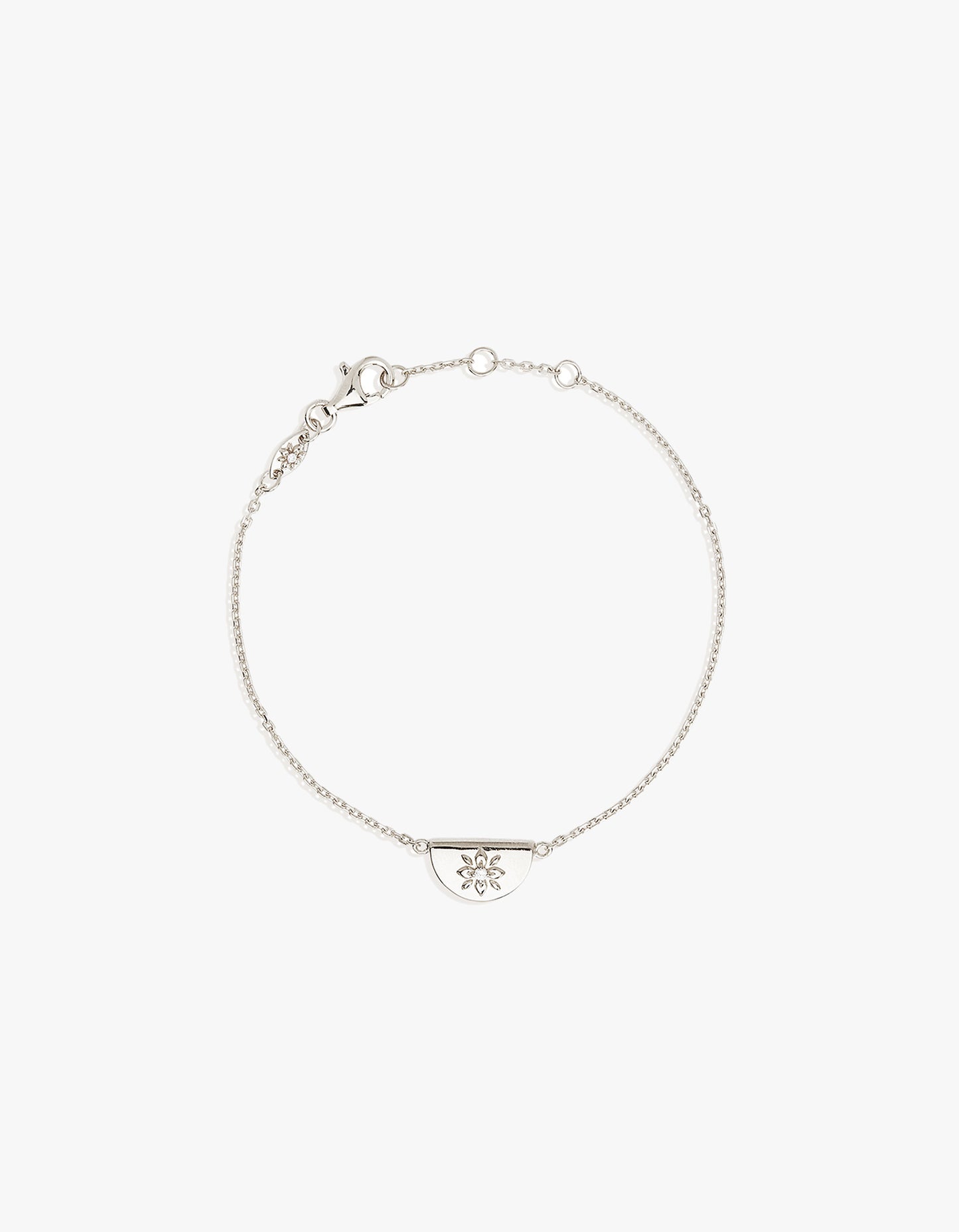 Lotus Bracelet - Sterling Silver