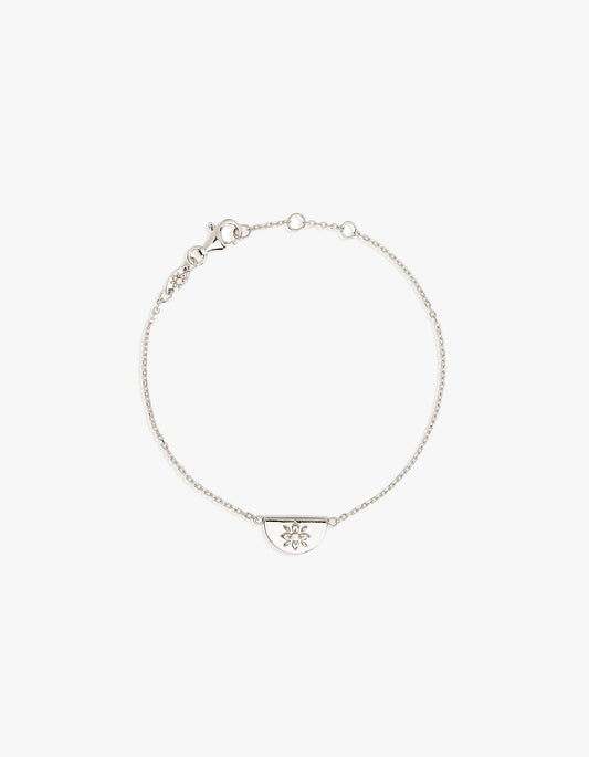 Lotus Bracelet - Sterling Silver