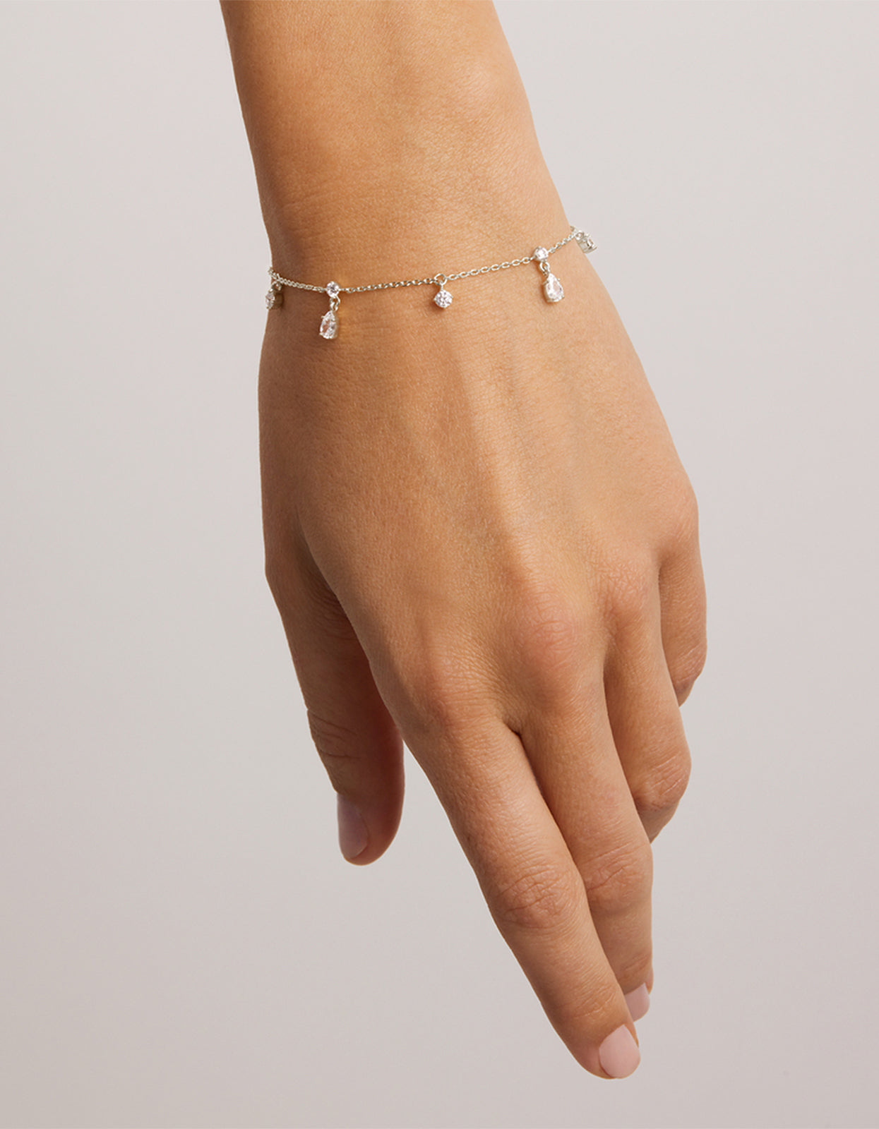 No Rain, No Flowers Bracelet - Sterling Silver