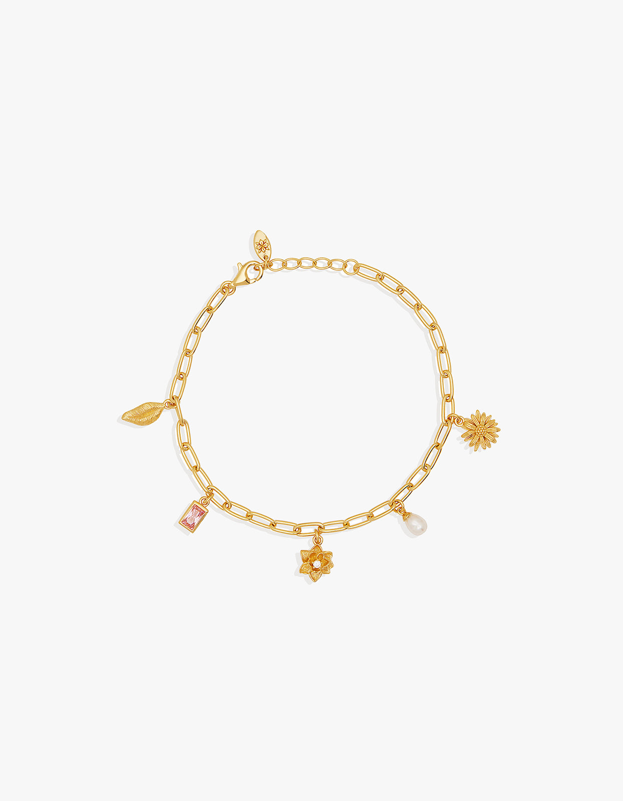 Bloom With Grace Bracelet - 18K Gold Vermeil